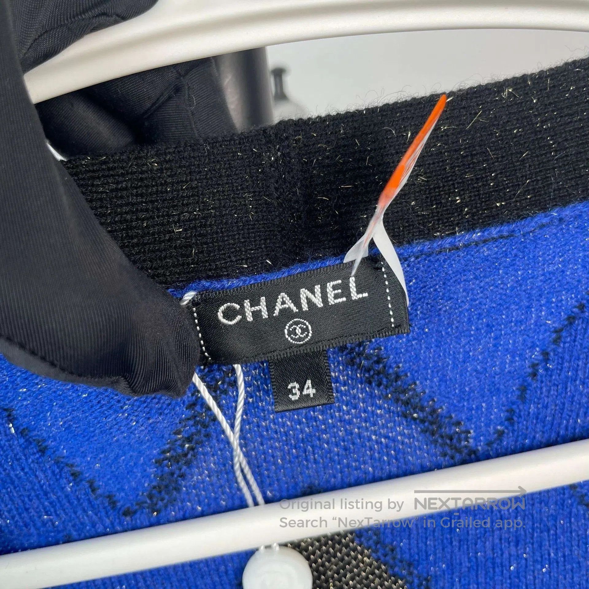 Chanel Chanel Egyptian Series Cardigan Sweater Blue Orange Gold T Size XXS / US 00 / IT 34 - 5 Thumbnail
