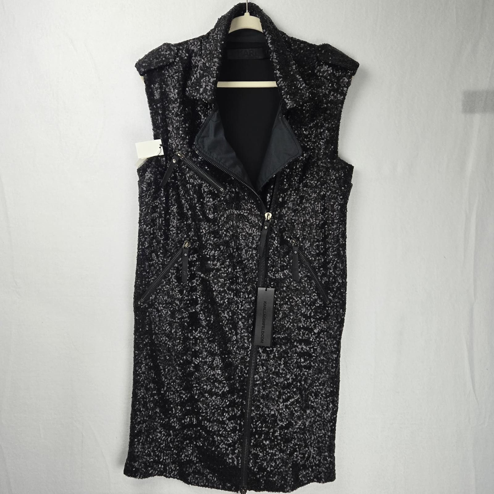 Karl Lagerfeld Karl Lagerfeld Sleeveless Sequin Formal Suit Dress 8 NWT Size M / US 6-8 / IT 42-44 - 1 Thumbnail