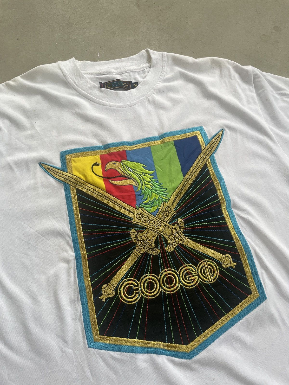 Coogi COOGI BIG LOGO TEE Size US XXL / EU 58 / 5 - 2 Thumbnail