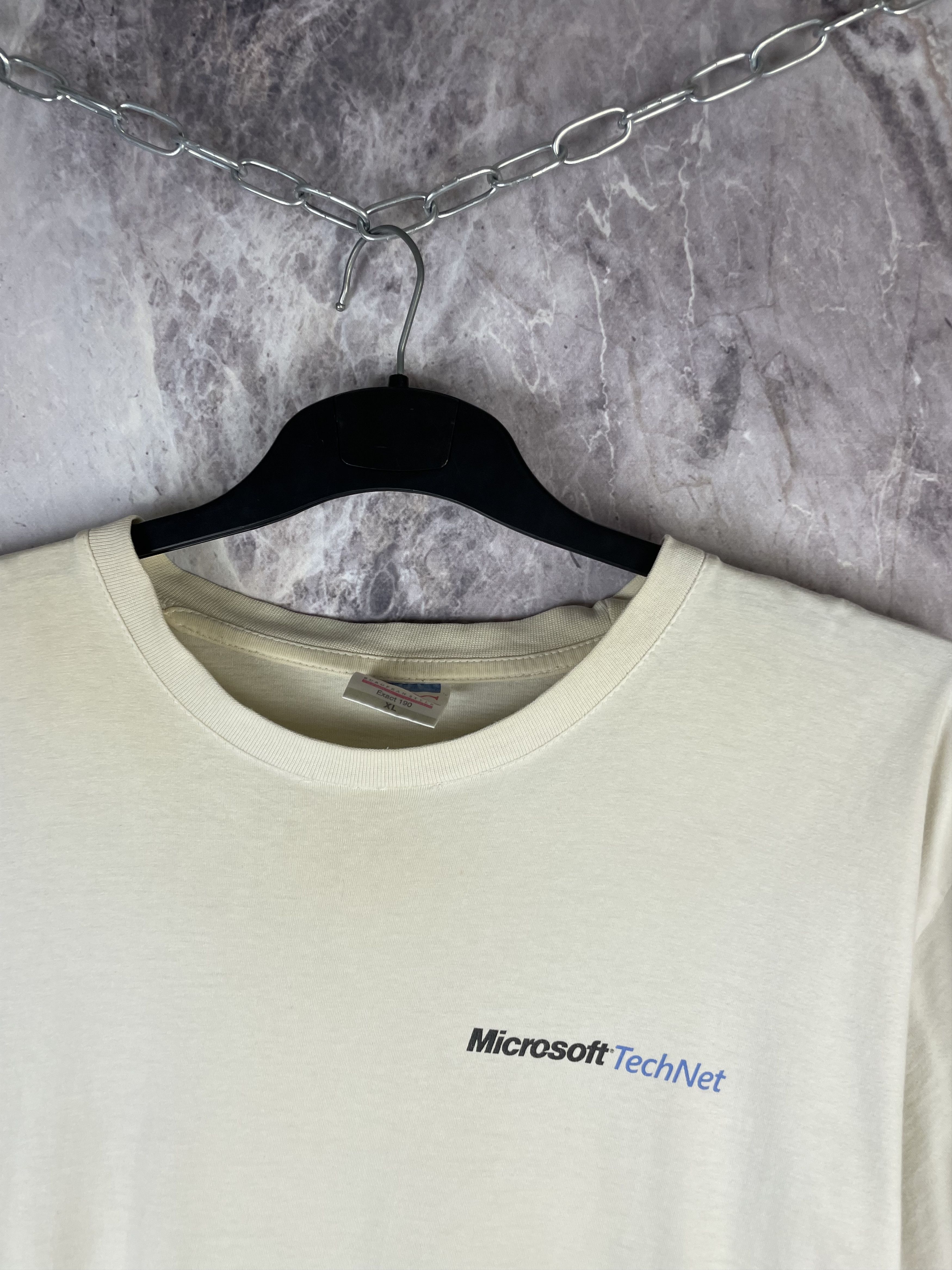Microsoft Vintage 90's Microsoft Windows tee internet office tShirt Size US XL / EU 56 / 4 - 7 Thumbnail
