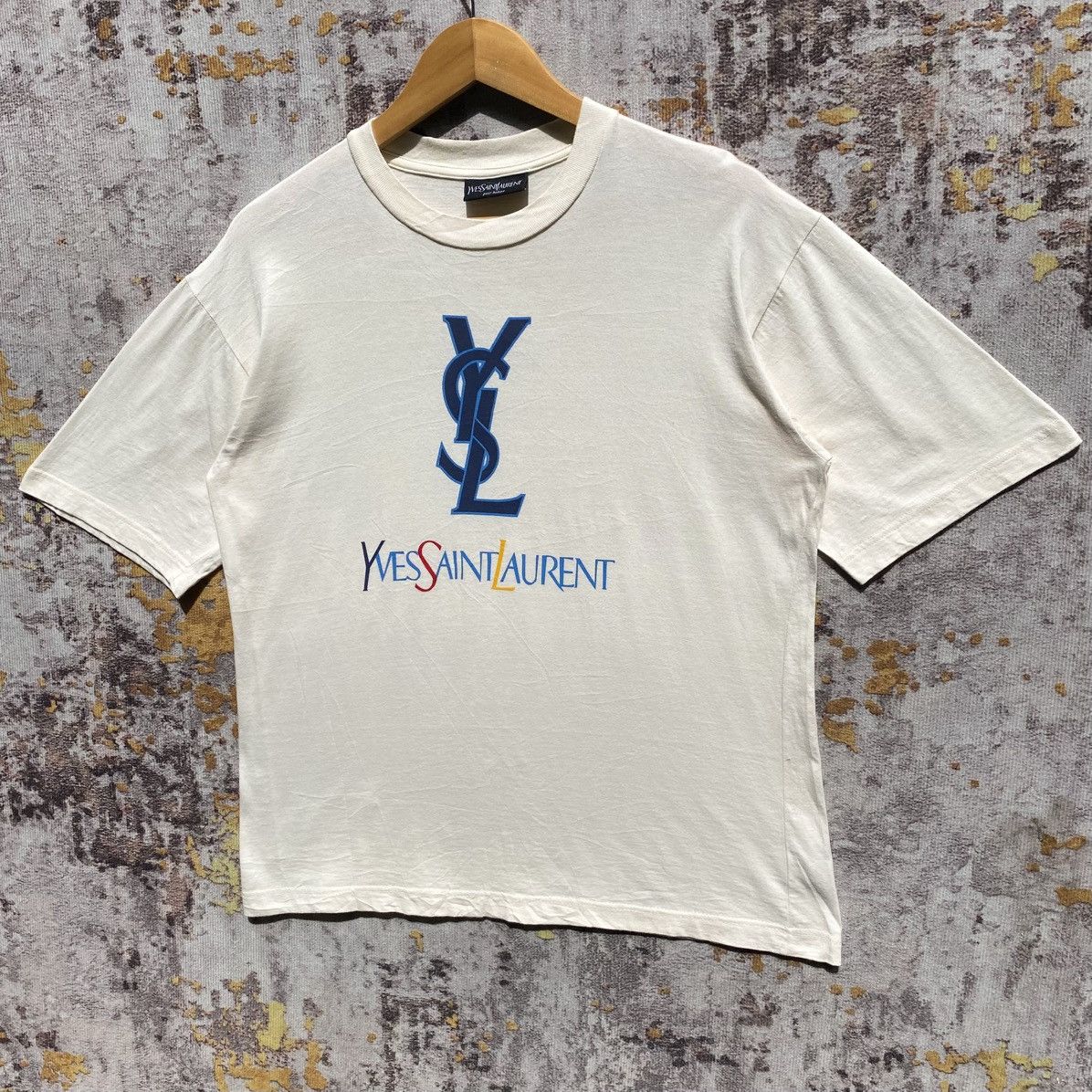 Yves Saint Laurent Vintage 90s Yves Saint Laurent Shirt Boxy YSL Luxury Brand Size US M / EU 48-50 / 2 - 3 Thumbnail