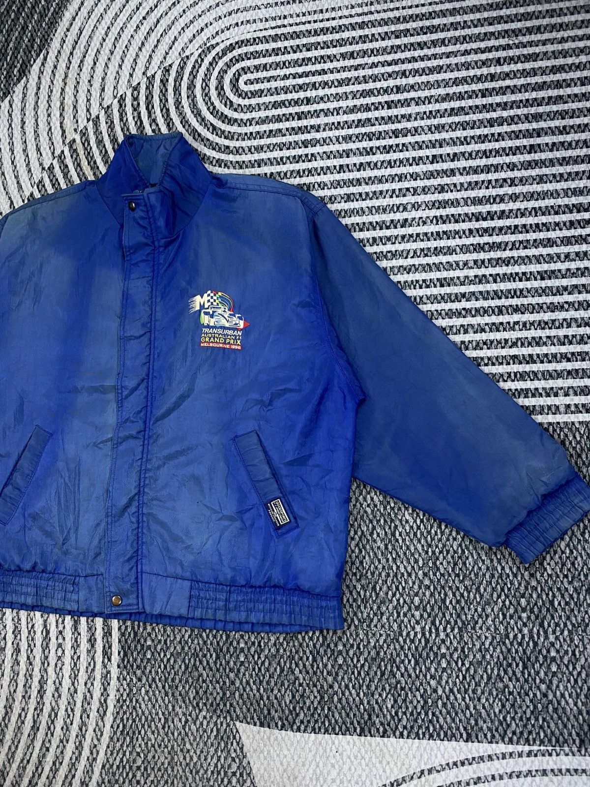 Vintage 🔥90s Australian Grand Prix F-1 Goodsports Transurban Jacket Size US XL / EU 56 / 4 - 4 Thumbnail