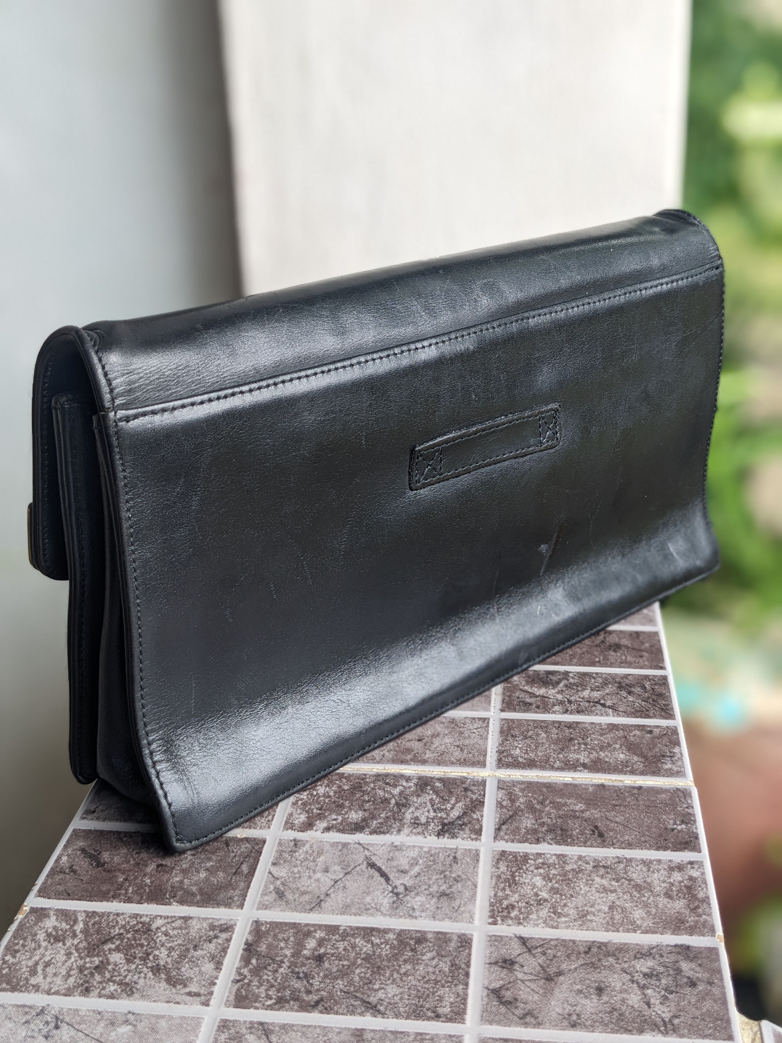 Jean Paul Gaultier Jean Paul Gaultier Rare Black Leather Crossbody Bag Archive Size ONE SIZE - 2 Thumbnail