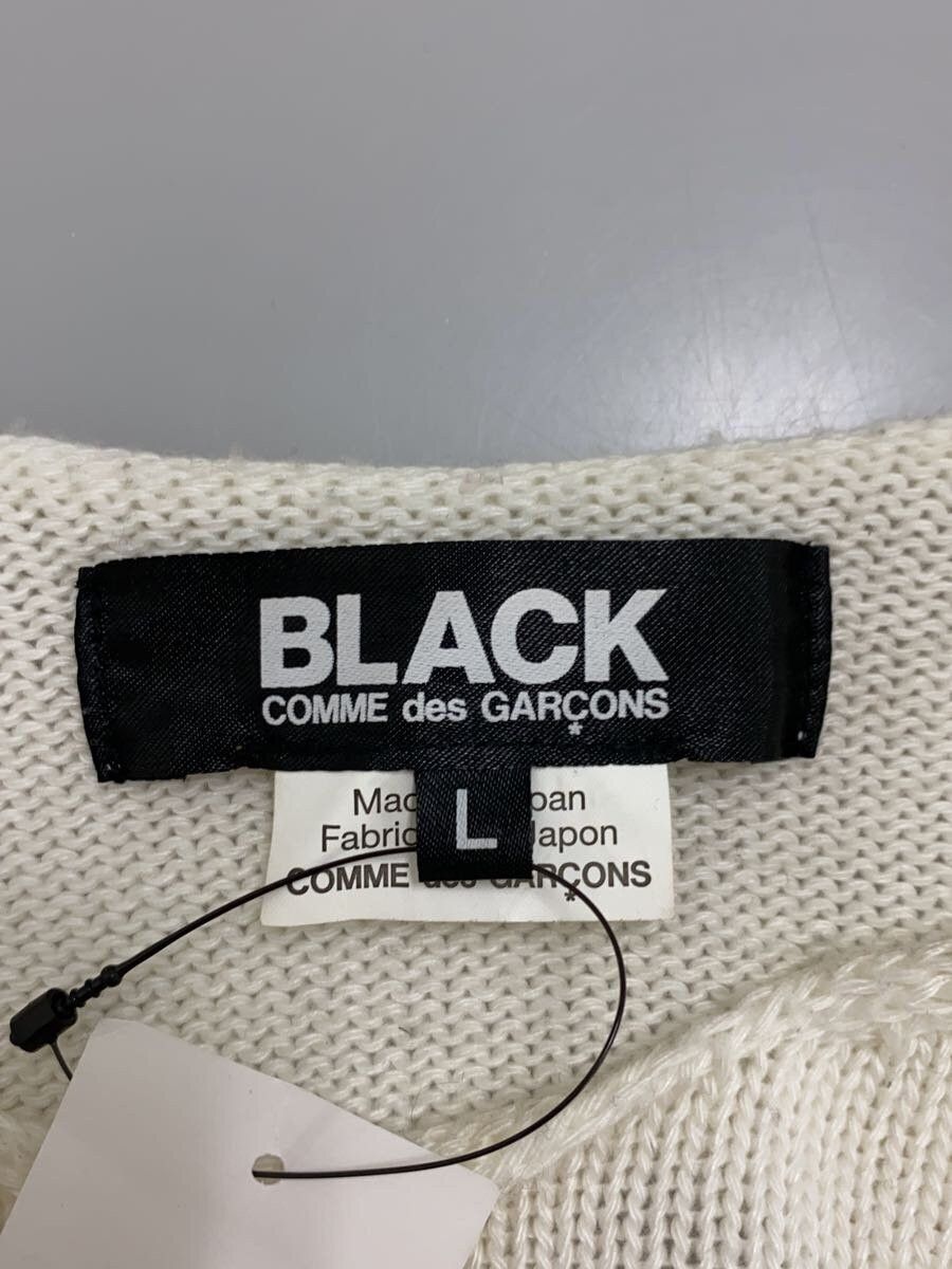 Comme des Garcons × Comme des Garcons Black Open Perforated Knit Sweater Size US L / EU 52-54 / 3 - 6 Thumbnail
