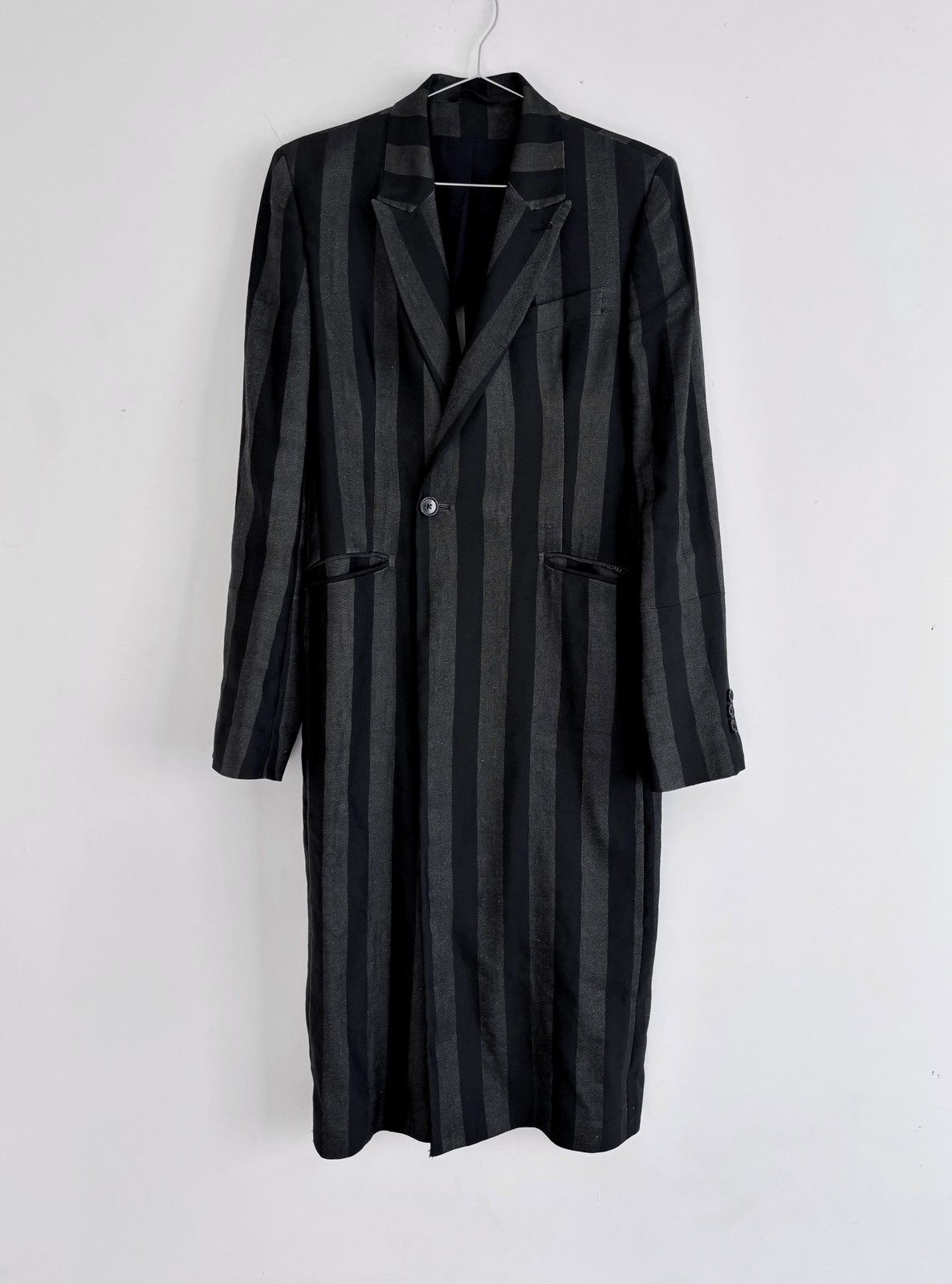 Ann Demeulemeester Ann Demeulemeester 2017aw Strip Coat Size US XS / EU 42 / 0 - 2 Thumbnail