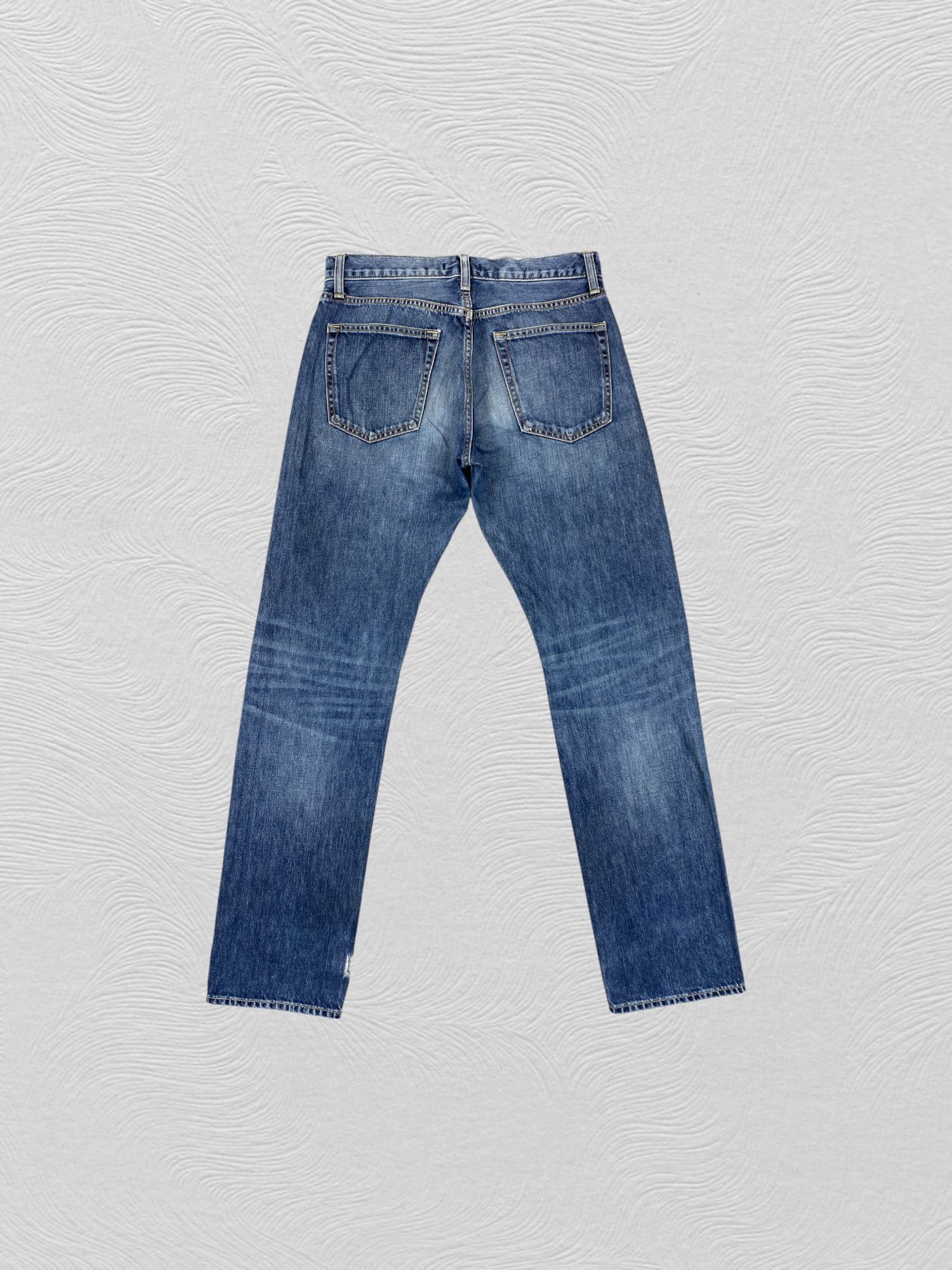 Japanese Brand Redline Distressed Vintage Uniqlo Jeans 31x32 Denim- JN3556 Size US 31 - 2 Thumbnail