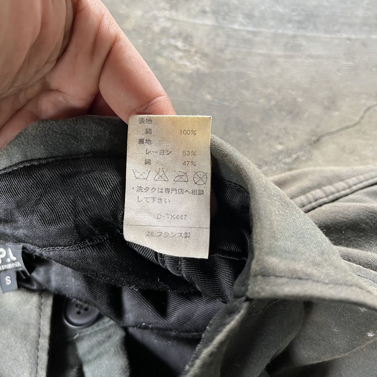 A.P.C. × Designer Vintage A.P.C Double Pocket Button Up Jacket Size US S / EU 44-46 / 1 - 7 Thumbnail