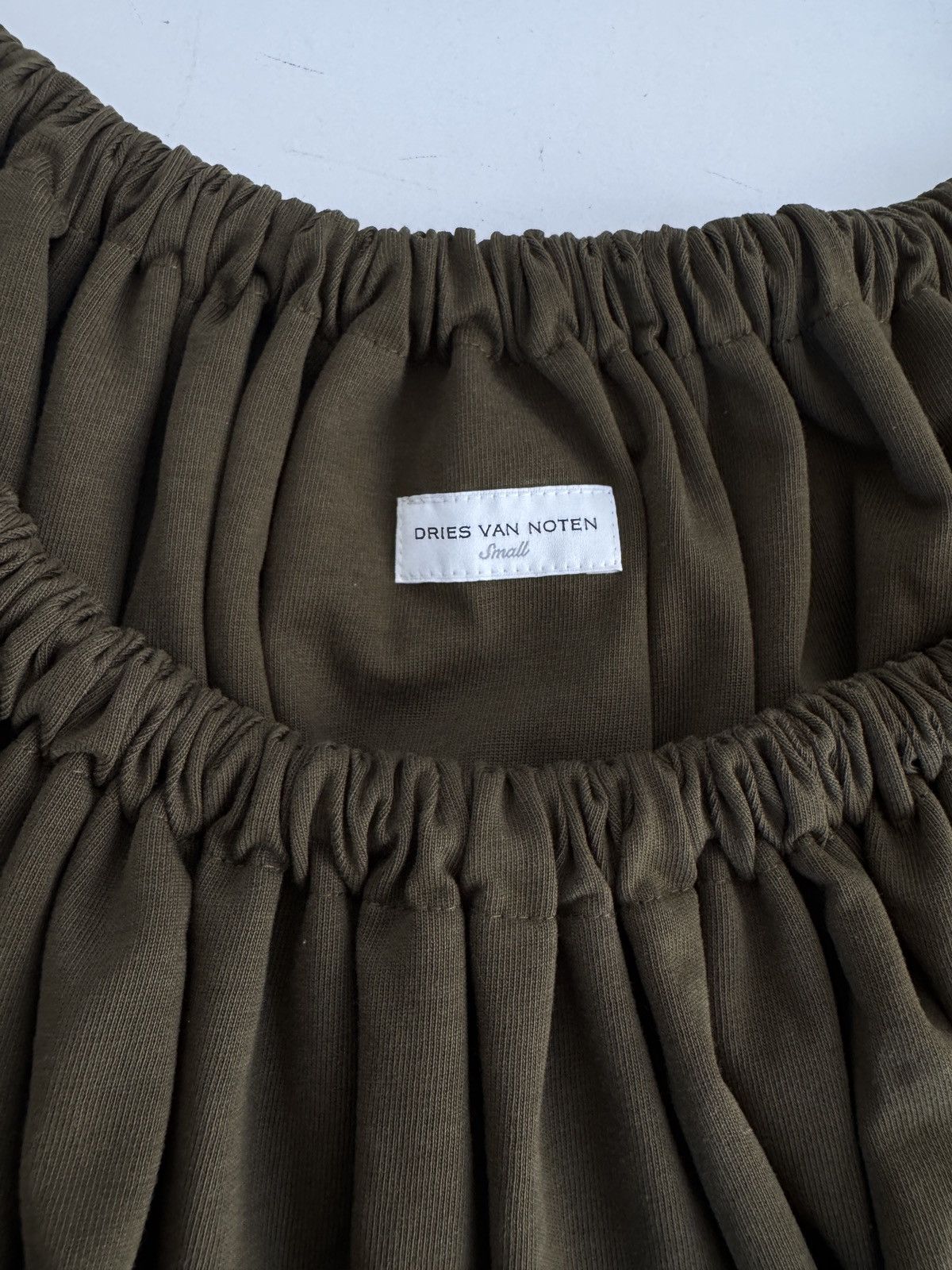 Dries Van Noten Dries Van Noten Double Scoop Neck Size S / US 4 / IT 40 - 2 Thumbnail
