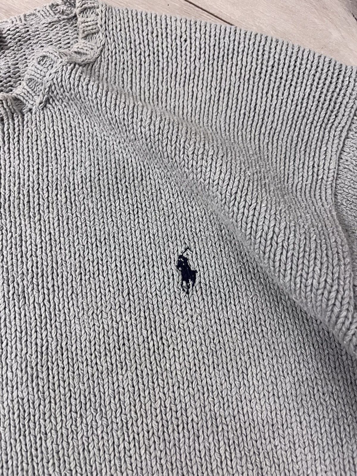 Polo Ralph Lauren 🔥90’s Ralph Lauren Polo Oldmoney Cable Knit Sweater Boxy Size US M / EU 48-50 / 2 - 5 Thumbnail