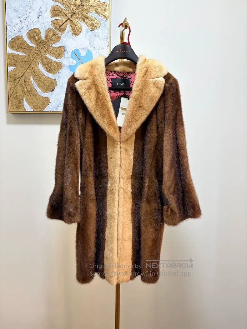 Fendi Fendi Mink Fur Coat Size S / US 4 / IT 40 - 1 Thumbnail