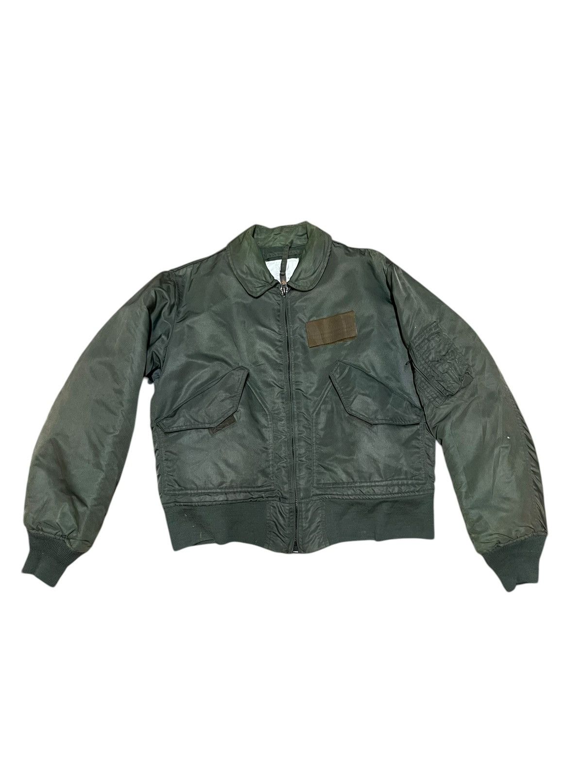 Schott Schott Bros CWU-R Flight Jacket Yellow Vintage 90s | Grailed