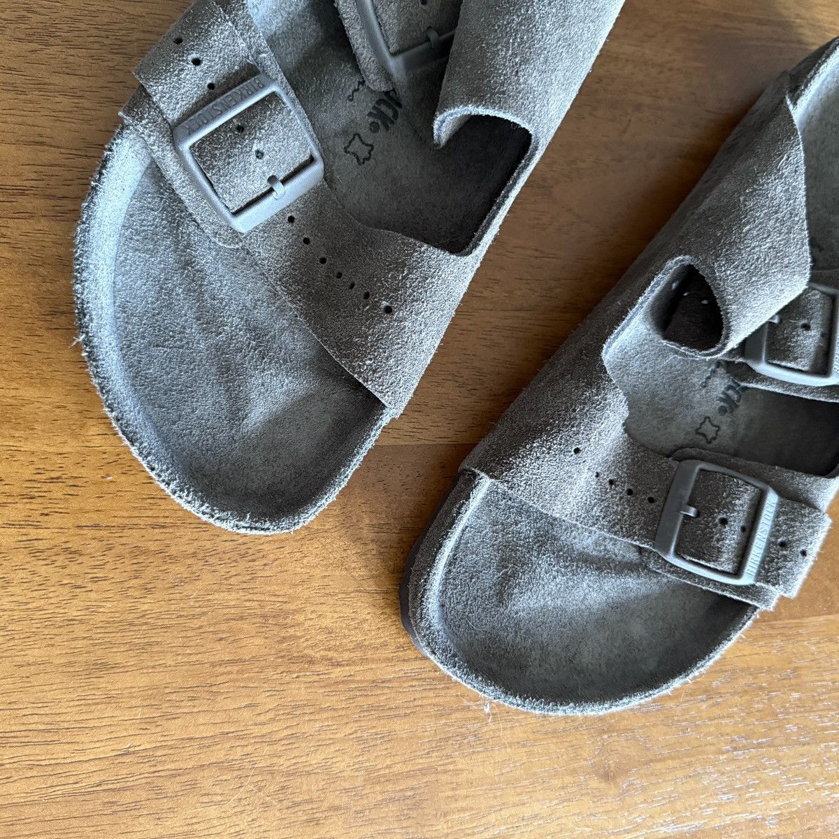 Birkenstock × Rick Owens Rick Owens x Birkenstock Arizona - Velour Dust (44) Size US 11 / EU 44 - 6 Thumbnail