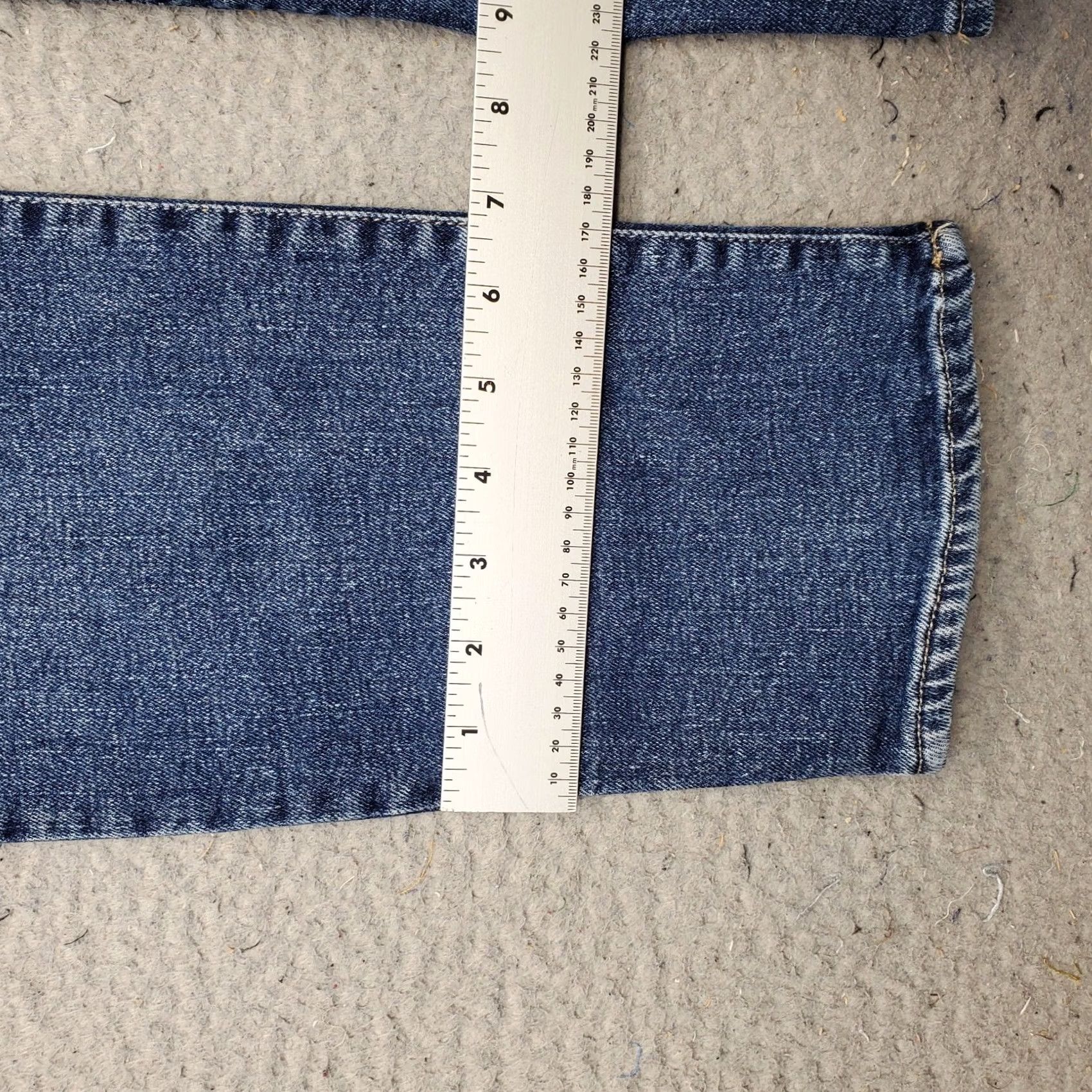 Gap Gap Jeans Mens 32 Denim 5 Pocket Stretch Skinny Leg Size: 32 Mens Blue Denim Jeans Size US 32 / EU 48 - 5 Thumbnail