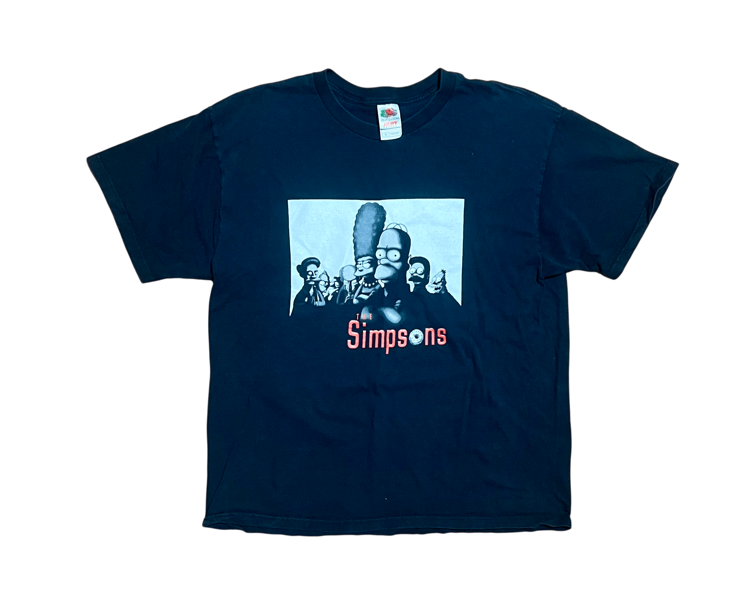 Fruit Of The Loom The Simpsons Y2K Sopranos Mafia Vintage Graphic T-Shirt Size US XL / EU 56 / 4 - 1 Thumbnail