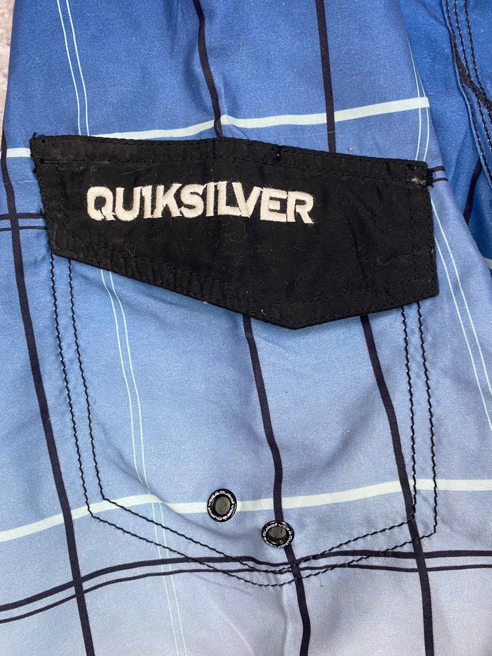 Quiksilver Quiksilver Men Board Shorts Blue Size 30 Size US 30 / EU 46 - 4 Thumbnail