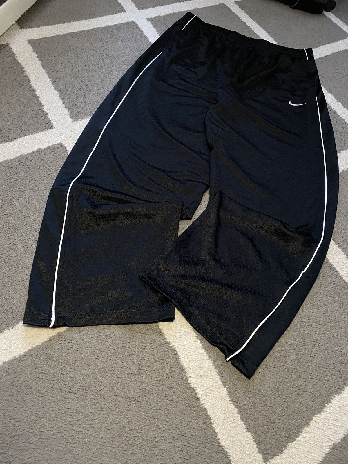 Nike × Vintage Nike Dri-Fit vintage look straight Trackpants Sweatpants Size US 36 / EU 52 - 5 Thumbnail