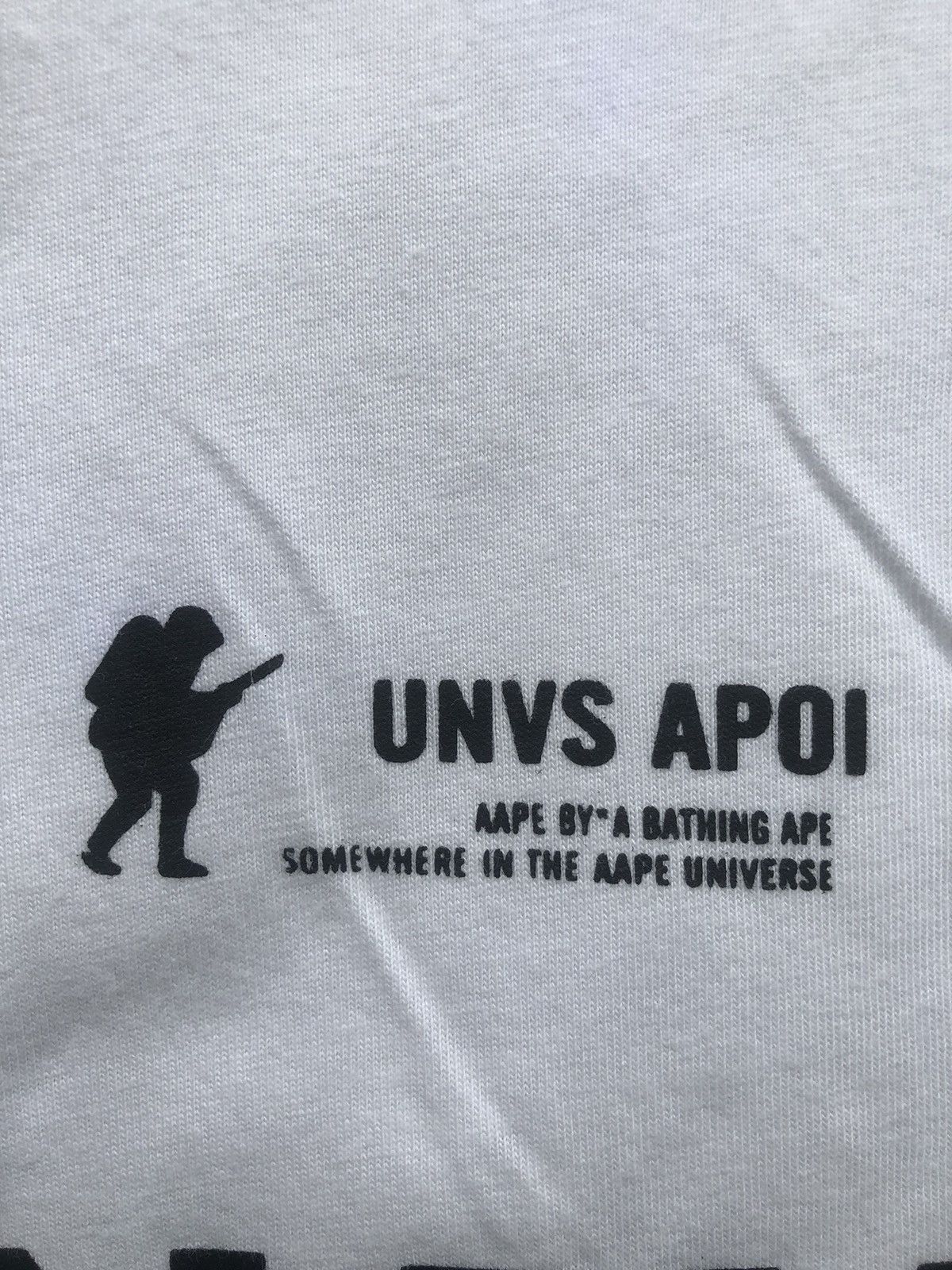 Japanese Brand Vintage Y2K Aape By Bathing Ape Tee Size US M / EU 48-50 / 2 - 11 Thumbnail