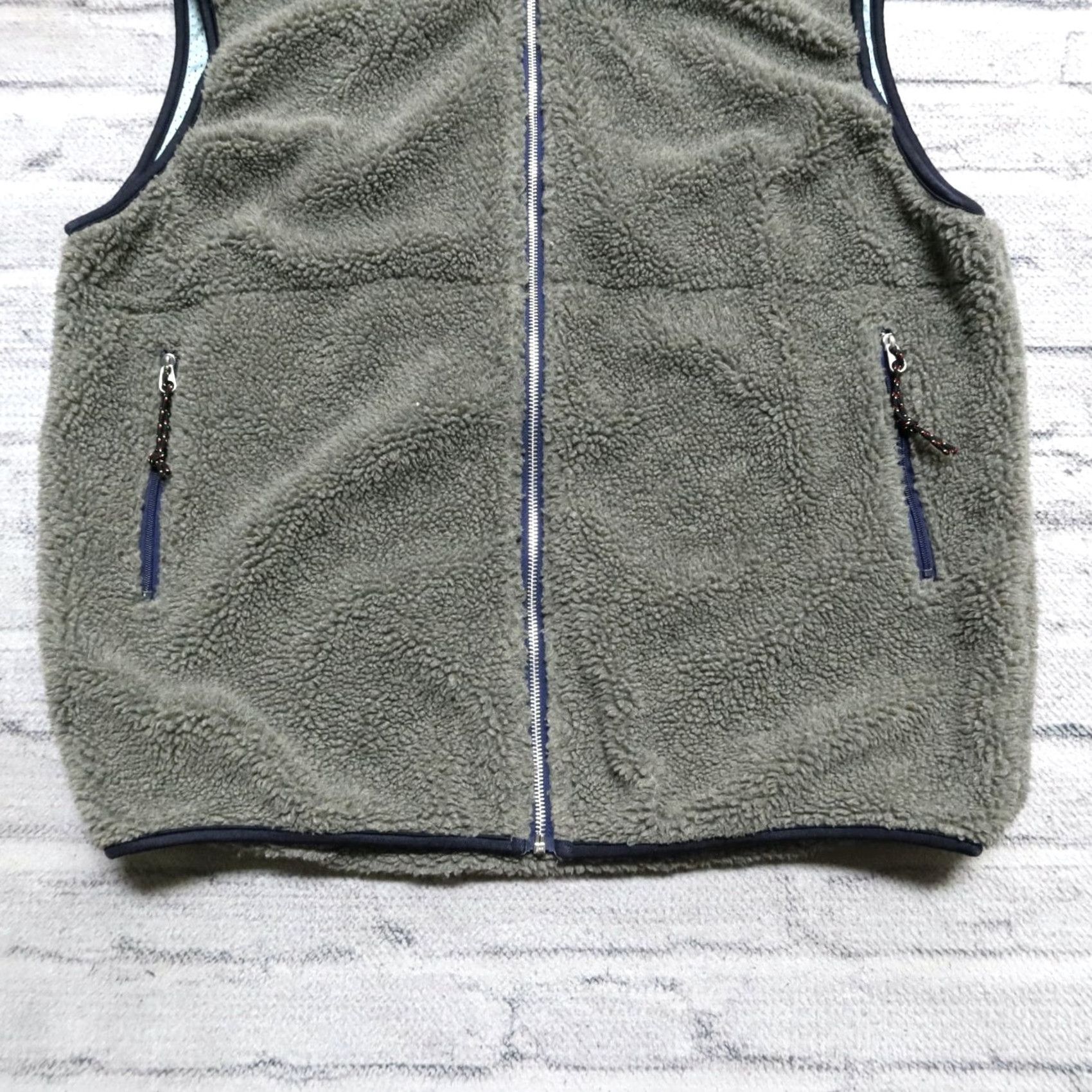 Vintage Oregonian Outfitters Pile Fleece Vest Mens L Grey Size US L / EU 52-54 / 3 - 3 Thumbnail