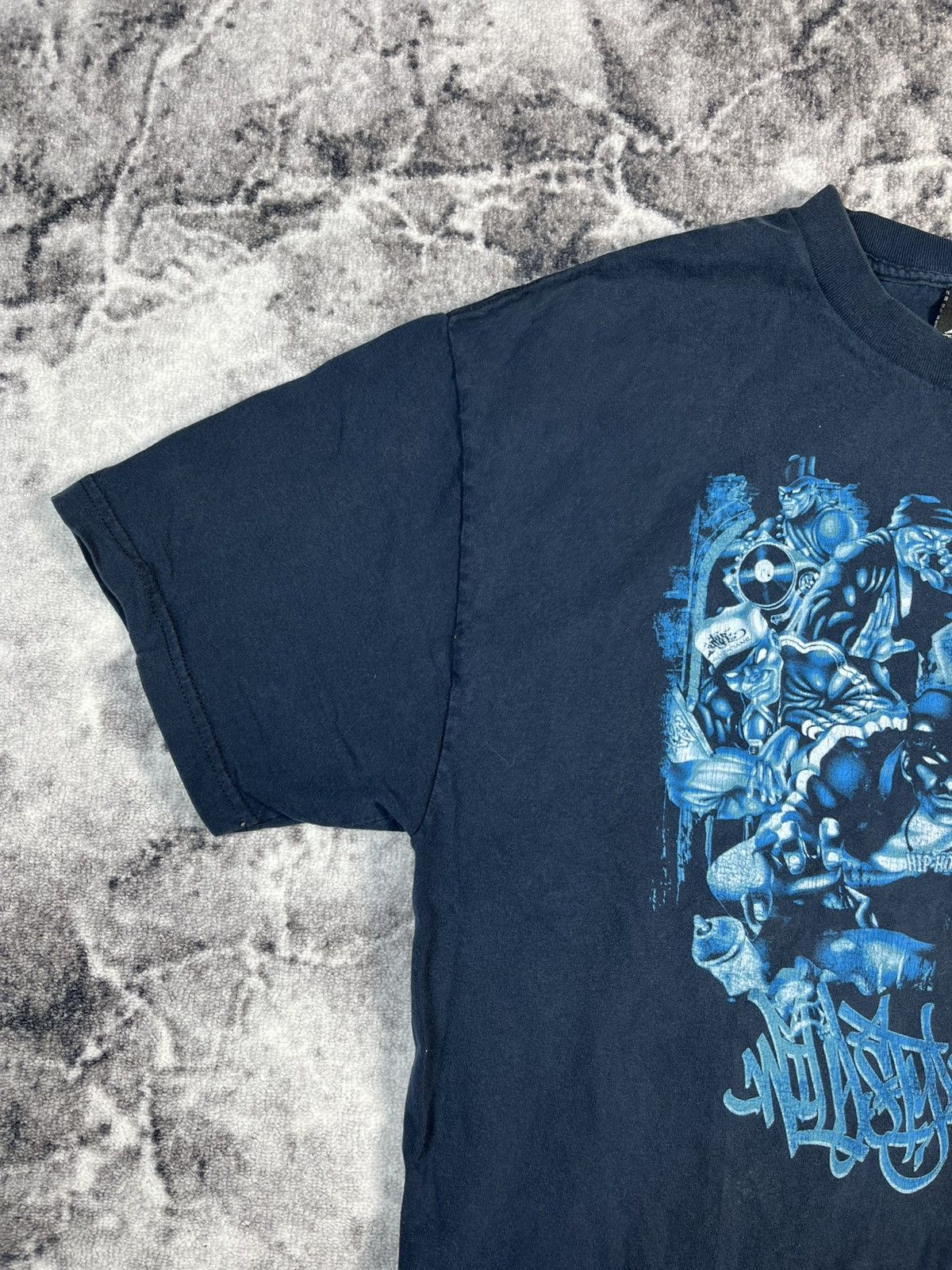 Band Tees Vintage Hip-Hop Graphic T-Shirt | Wildstyle Technicians Size US XL / EU 56 / 4 - 2 Thumbnail
