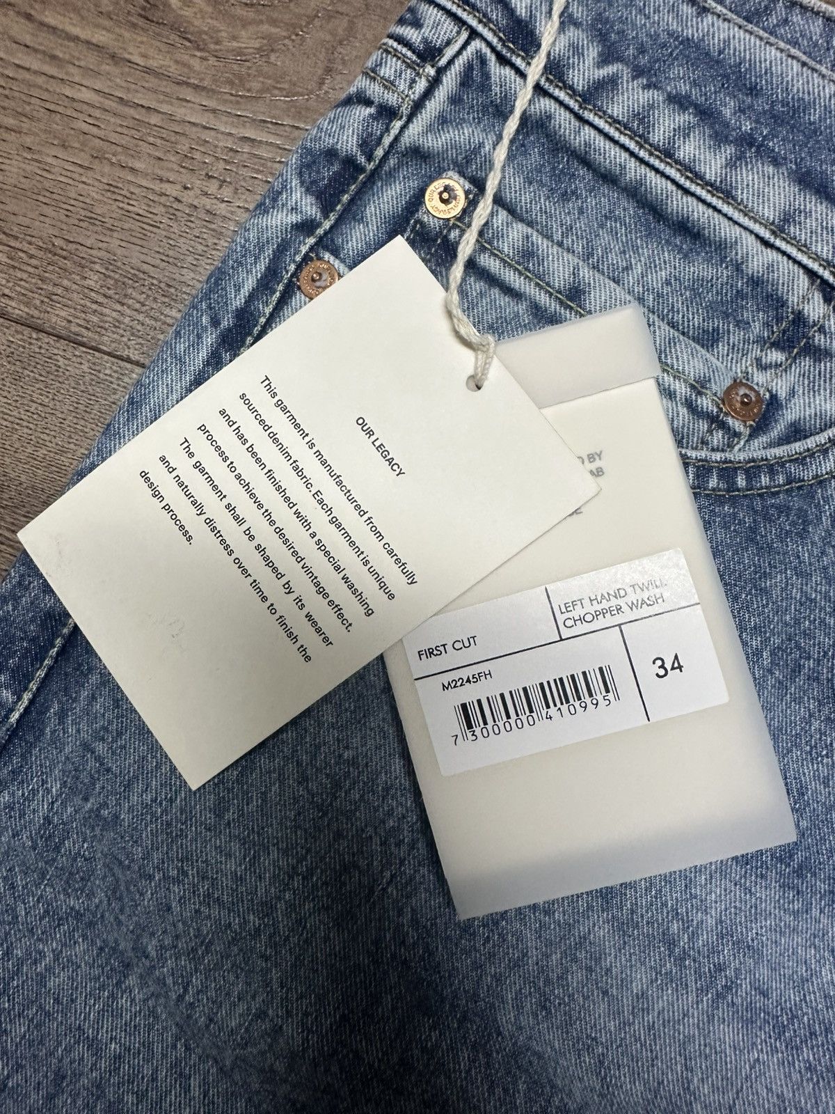 Our Legacy Our legacy first cut denim Size US 34 / EU 50 - 2 Thumbnail