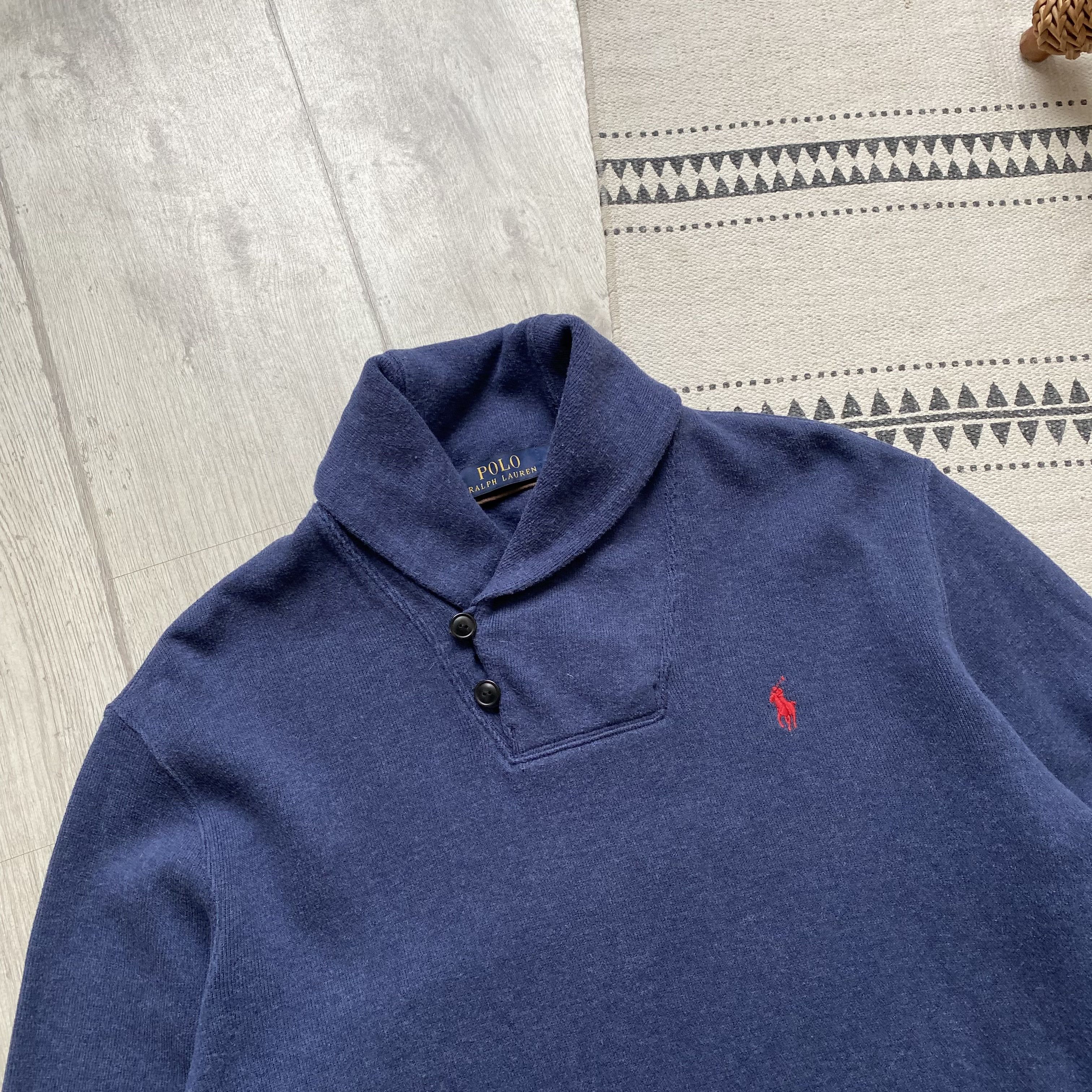 Polo Ralph Lauren Vintage Polo Ralph Lauren Sweatshirt Turtle Neck sweater Size US M / EU 48-50 / 2 - 2 Thumbnail