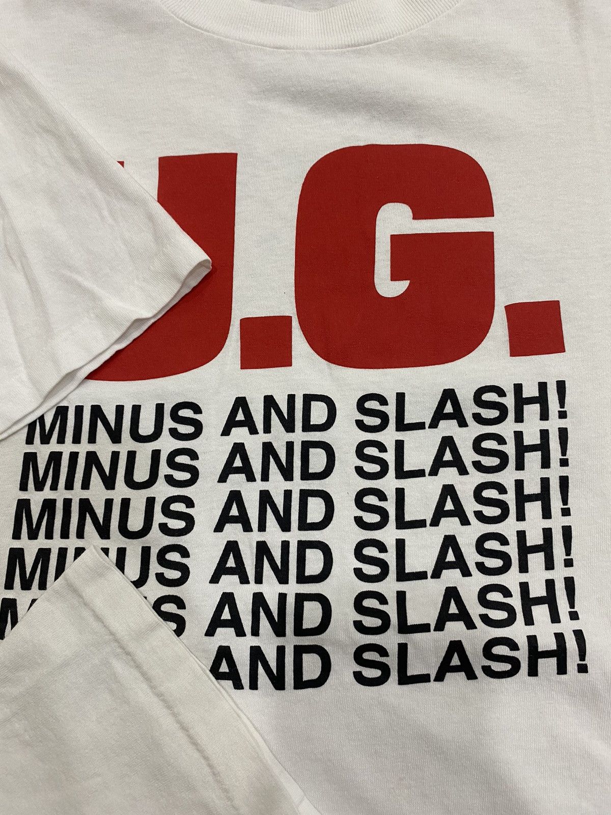 Vintage UG Man Minus And Slash Size US L / EU 52-54 / 3 - 5 Thumbnail