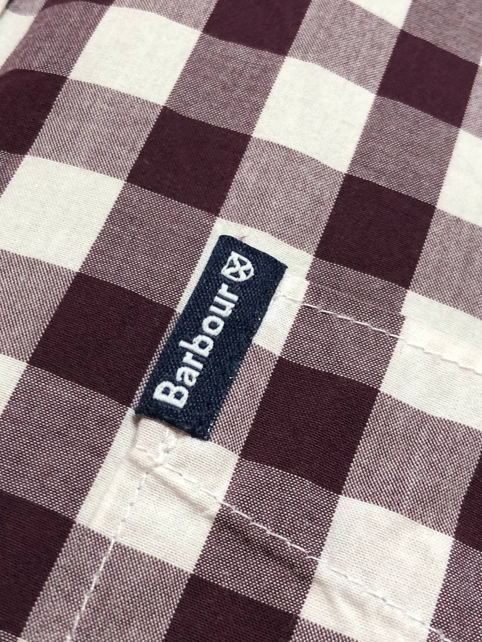 Barbour Vintage Print Shirt Logo Barbour Streetwear Y2K Size US M / EU 48-50 / 2 - 2 Thumbnail