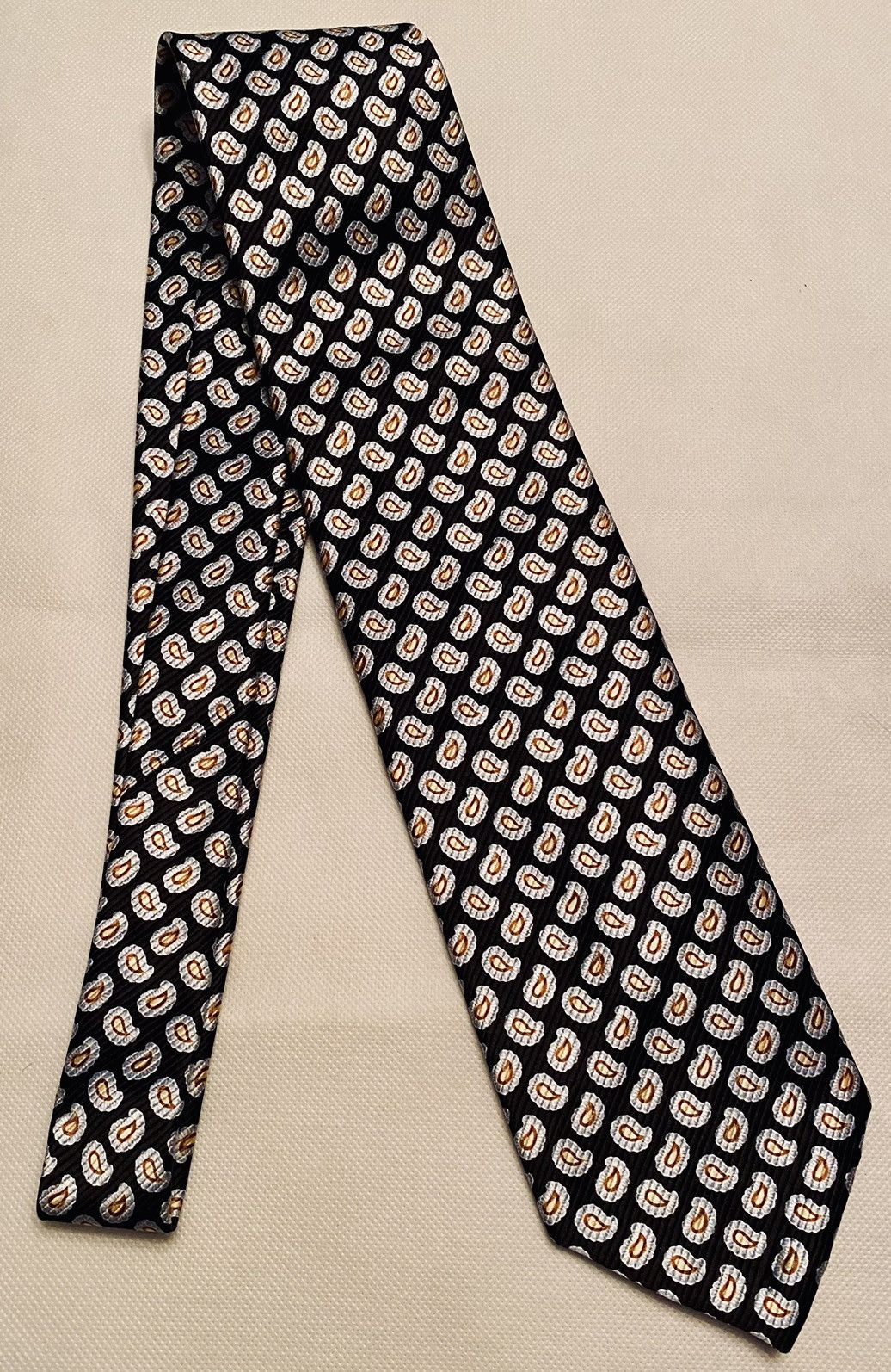 Robert Talbott Robert Talbott 🇺🇸 Carmel LE Navy seven fold tie #33 of 40 NWT Size ONE SIZE - 1 Thumbnail