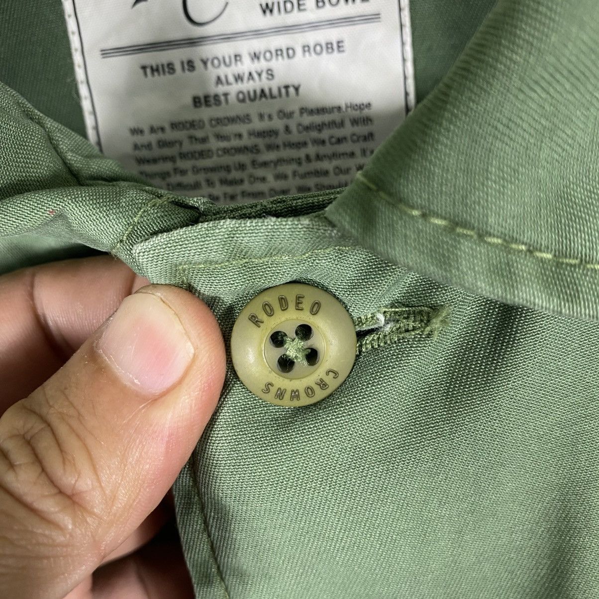 Japanese Brand Rodeo Crown Native Chimayo Button Shirt M Size Green Colour Size US M / EU 48-50 / 2 - 11 Thumbnail