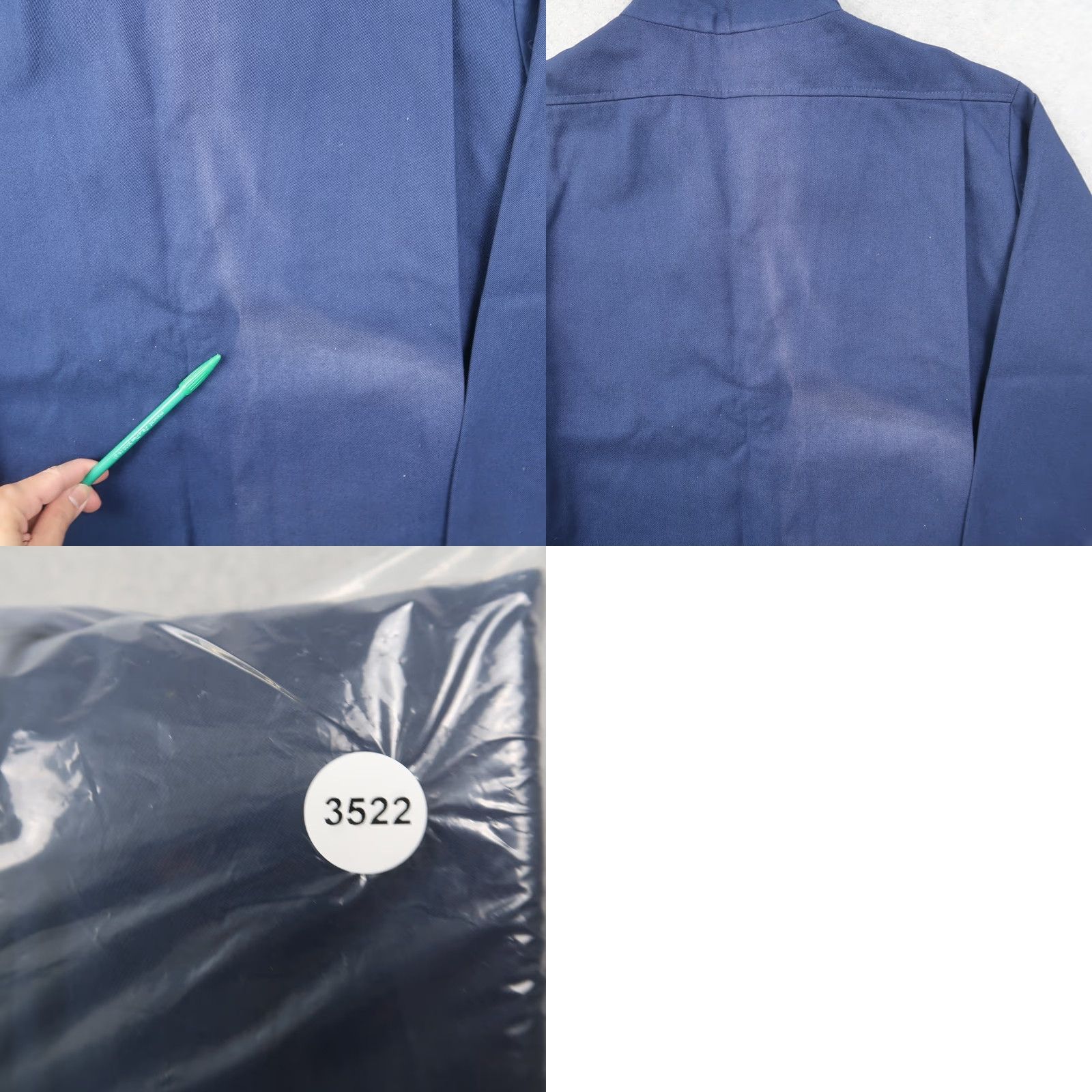 GAS VINTAGE Unitog Jacket Mens 44 Blue Bomber Jacket USA Union Made 80s Car Retro Workwear Size US S / EU 44-46 / 1 - 10 Thumbnail