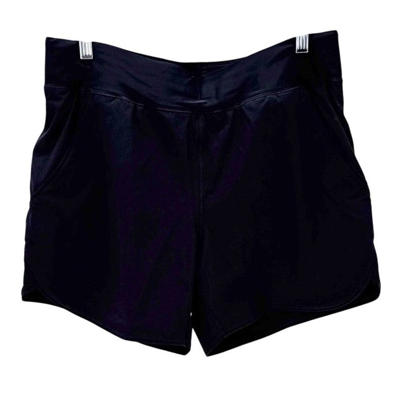 Lands' End Lands’ End black swim shorts size 12 minimalist modest Size ONE SIZE - 1 Thumbnail