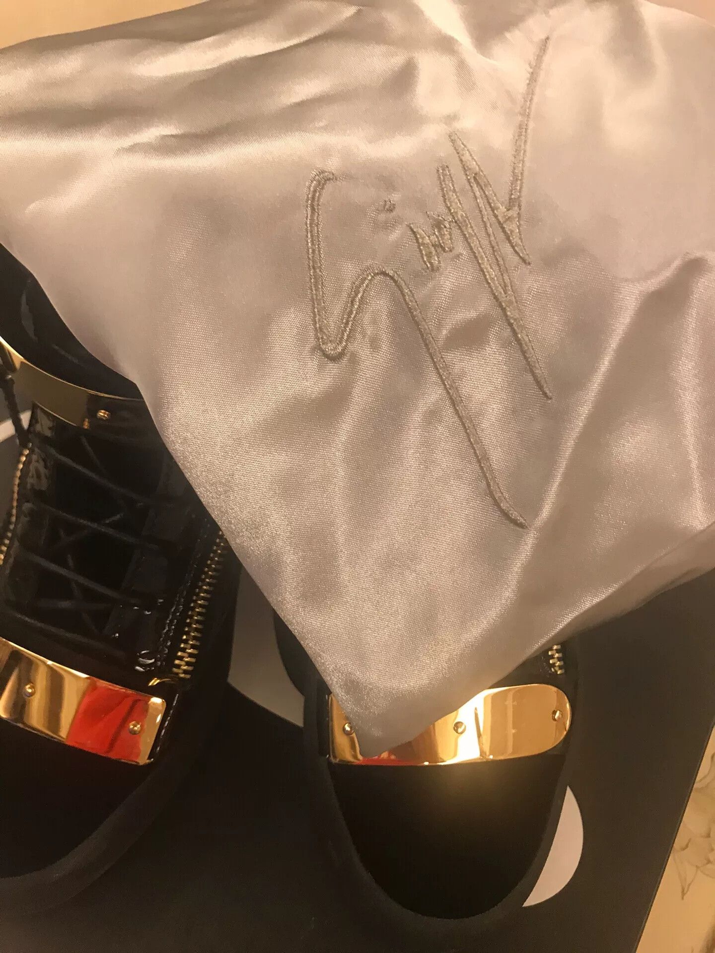 Giuseppe Zanotti Giuseppe Zanotti High-Top Sneakers Size US 7.5 / EU 40-41 - 5 Thumbnail
