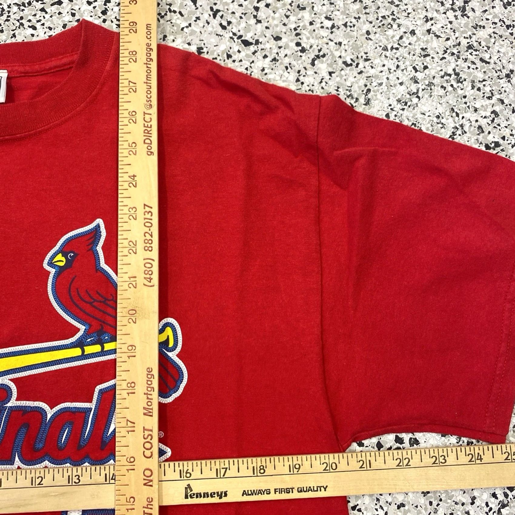 Lee VINTAGE Lee Sport St Louis Cardinals Albert Pujols L Short Sleeve Shirt Mens Size US L / EU 52-54 / 3 - 3 Thumbnail