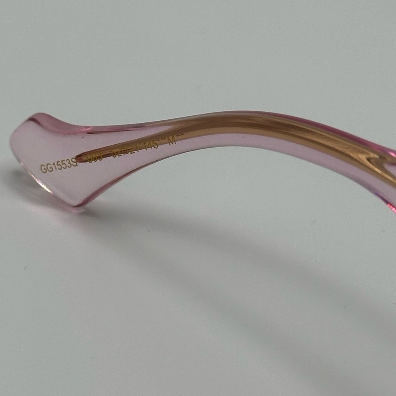 Gucci NEW Gucci Sunglasses GG1553S 003 Pink Red Women Authentic Size ONE SIZE - 4 Thumbnail