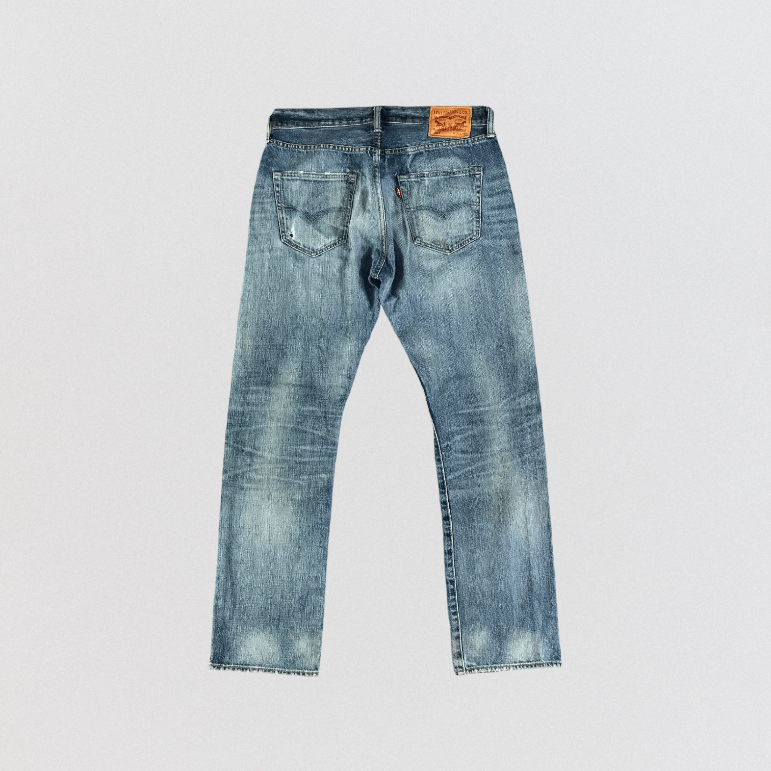 Levi's × Vintage Vintage Blue Wash Levis 501 Jeans-JM3314 Size US 34 / EU 50 - 2 Thumbnail