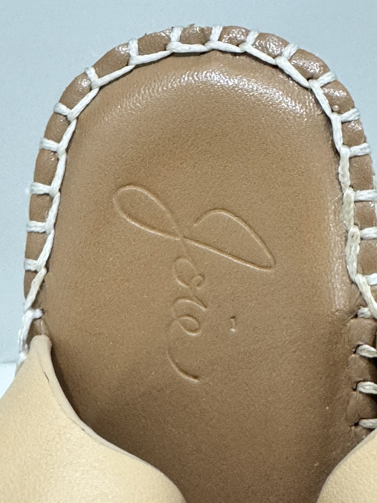 Joie Joie Beige Leather Espadrille Wedge Buckle Ankle Strap Size US 6.5 / IT 36.5 - 2 Thumbnail