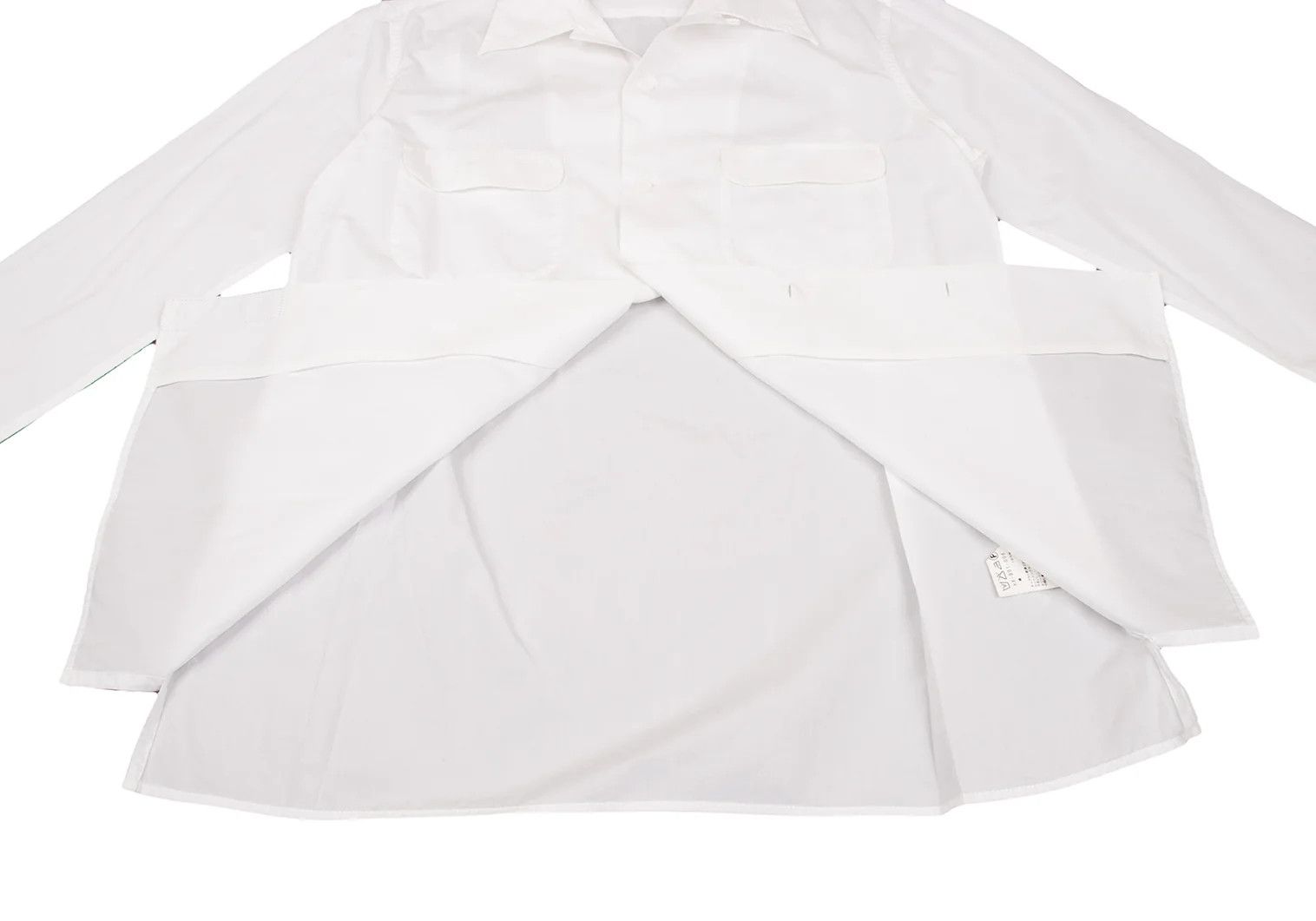 Yohji Yamamoto Yohji Yamamoto Cotton Flap Pocket Shirt Size US S / EU 44-46 / 1 - 12 Thumbnail