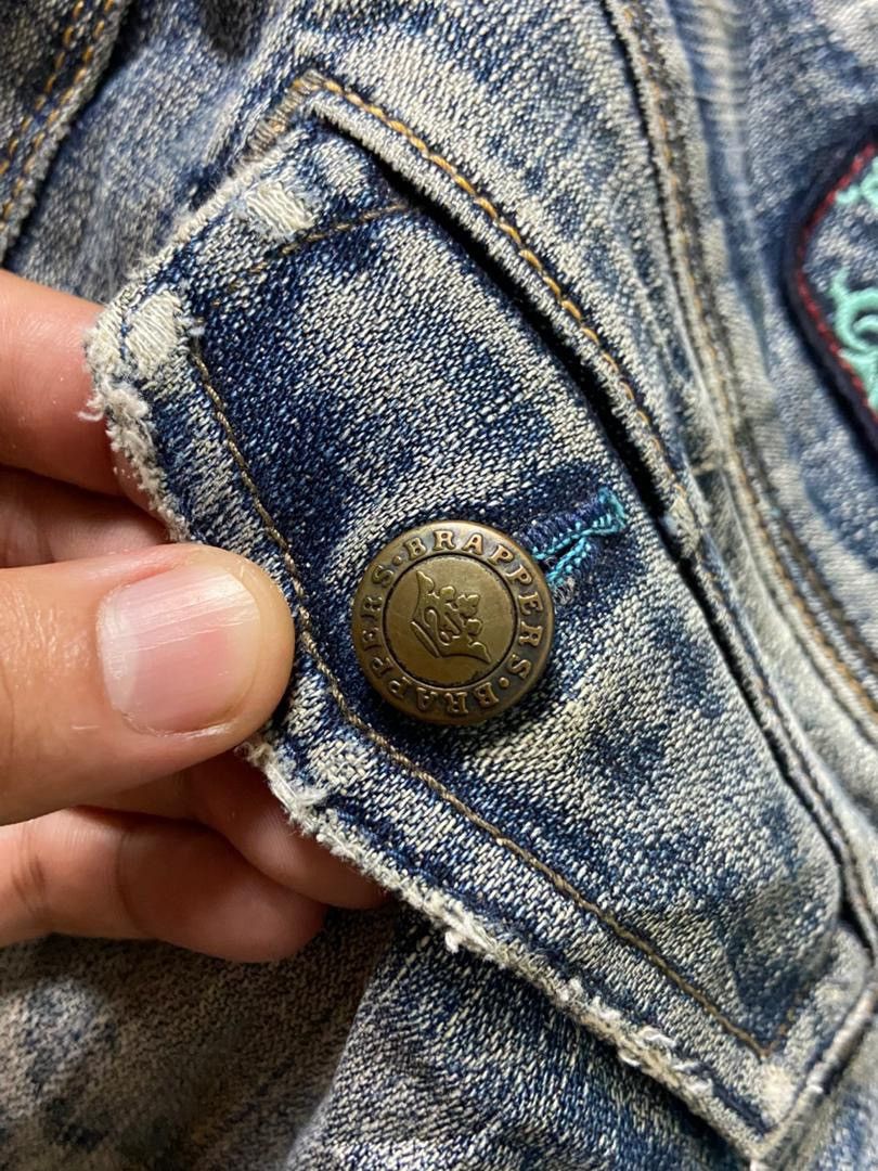 Japanese Brand Brappers Brand Low Rise Light Wash Flare Jeans (184) Size 27" / US 4 / IT 40 - 7 Thumbnail