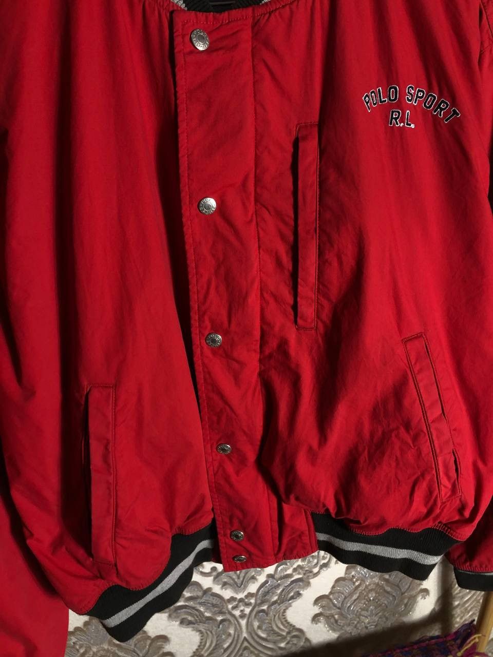 Polo Ralph Lauren VINTAGE POLO SPORT RALPH LAUREN RETRO DESIGNER JACKET 90s Size US L / EU 52-54 / 3 - 3 Thumbnail