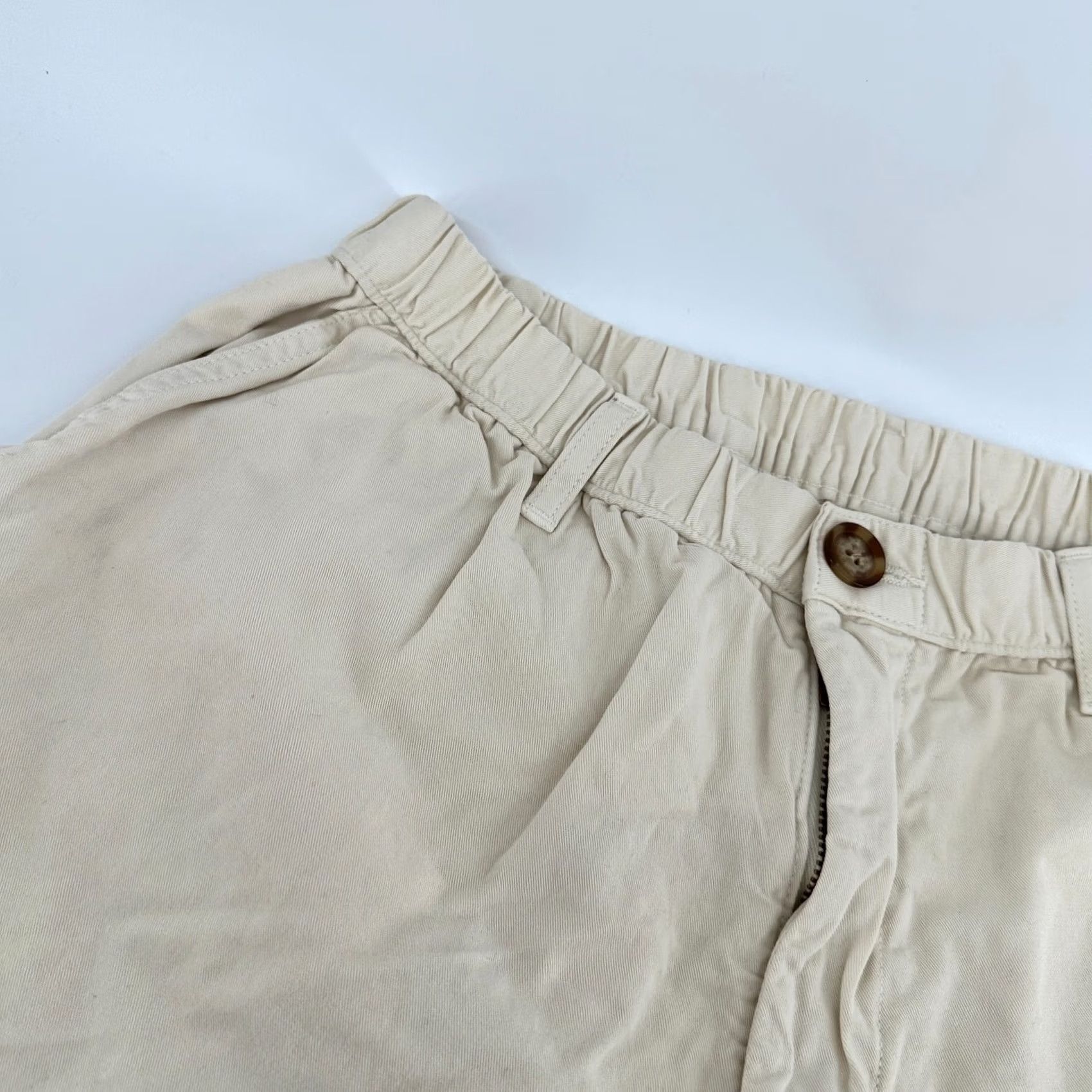 Chubbies Chubbies Chino Shorts Beige Women's Large Cotton Stretch Slash Pockets Casual Summer Size 36" / US 14 / IT 50 - 4 Thumbnail