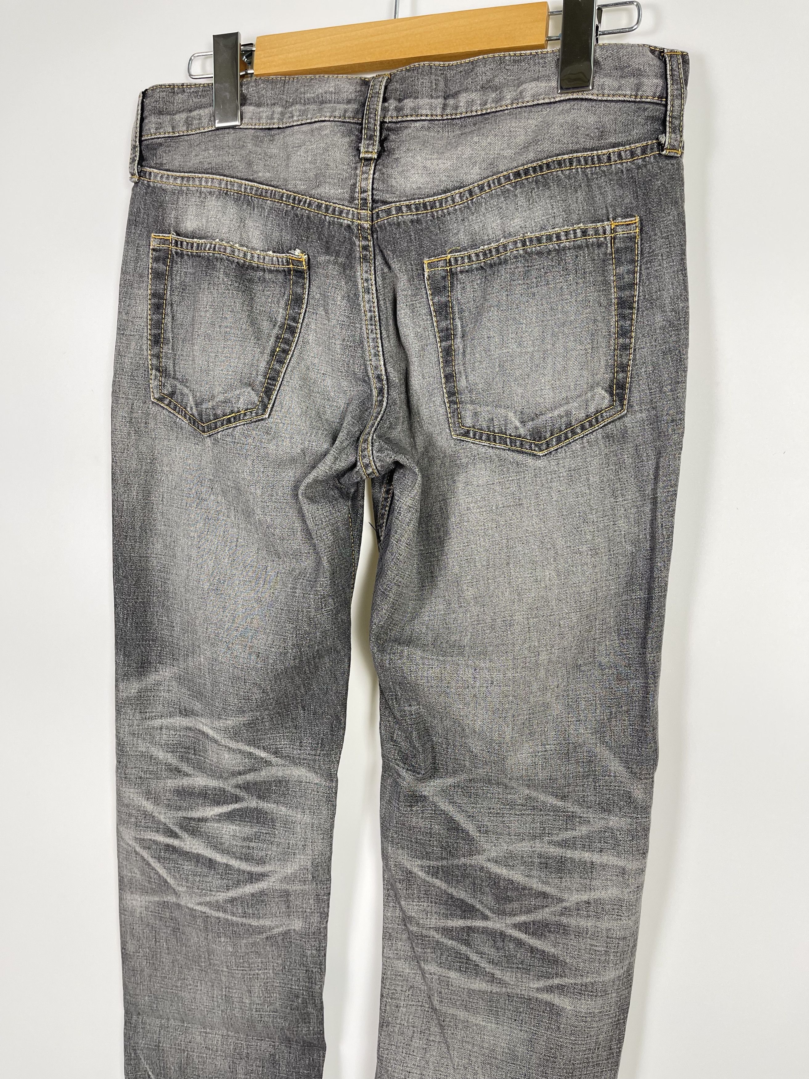 Comme des Garcons × Junya Watanabe JUNYA WATANABE AW22 "Jamiroquai" Patchwork Stressed Denim Size US 30 / EU 46 - 5 Thumbnail