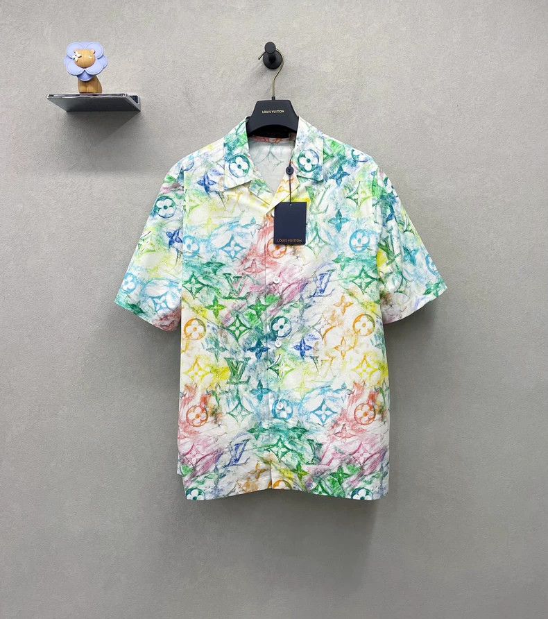 Louis Vuitton Louis Vuitton Crayon Graffiti Series Shirt 2503-Nextarrow Size US M / EU 48-50 / 2 - 1 Thumbnail