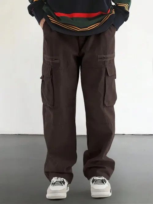 Designer × Japanese Brand × Vintage y2k baggy cargo hiphop Parachute pants Size US 35 - 4 Thumbnail