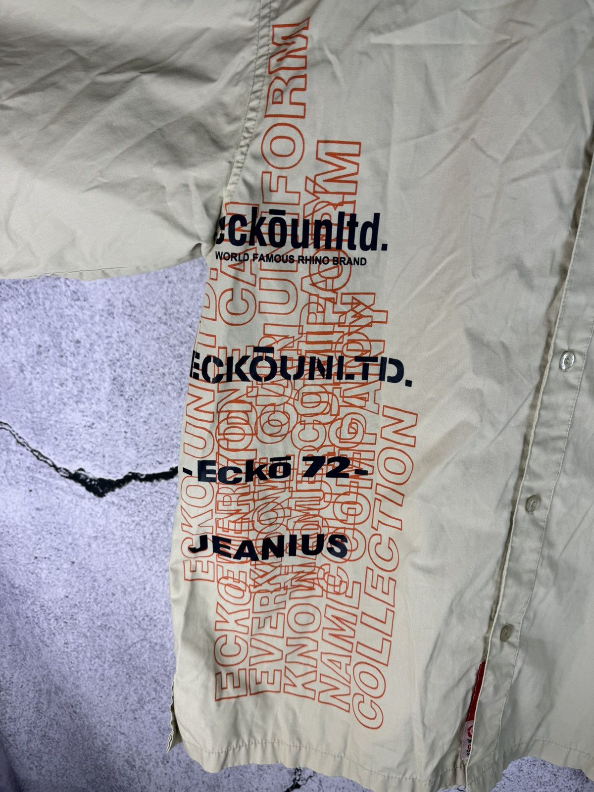 Ecko Unltd. Vintage y2k Baggy Ecko UNLTD mechanic shirt L Size US L / EU 52-54 / 3 - 3 Thumbnail