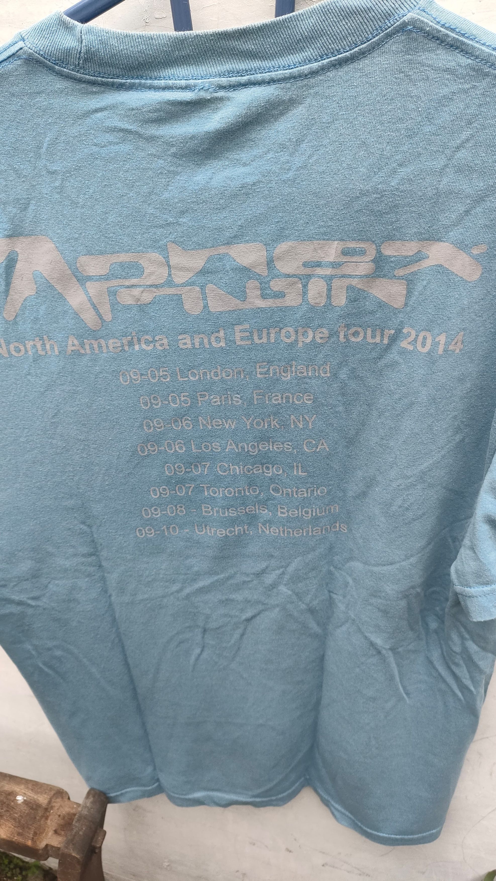 Band Tees × Vintage Aphex Twins - North American & Europe tour 2014 Size US L / EU 52-54 / 3 - 4 Thumbnail