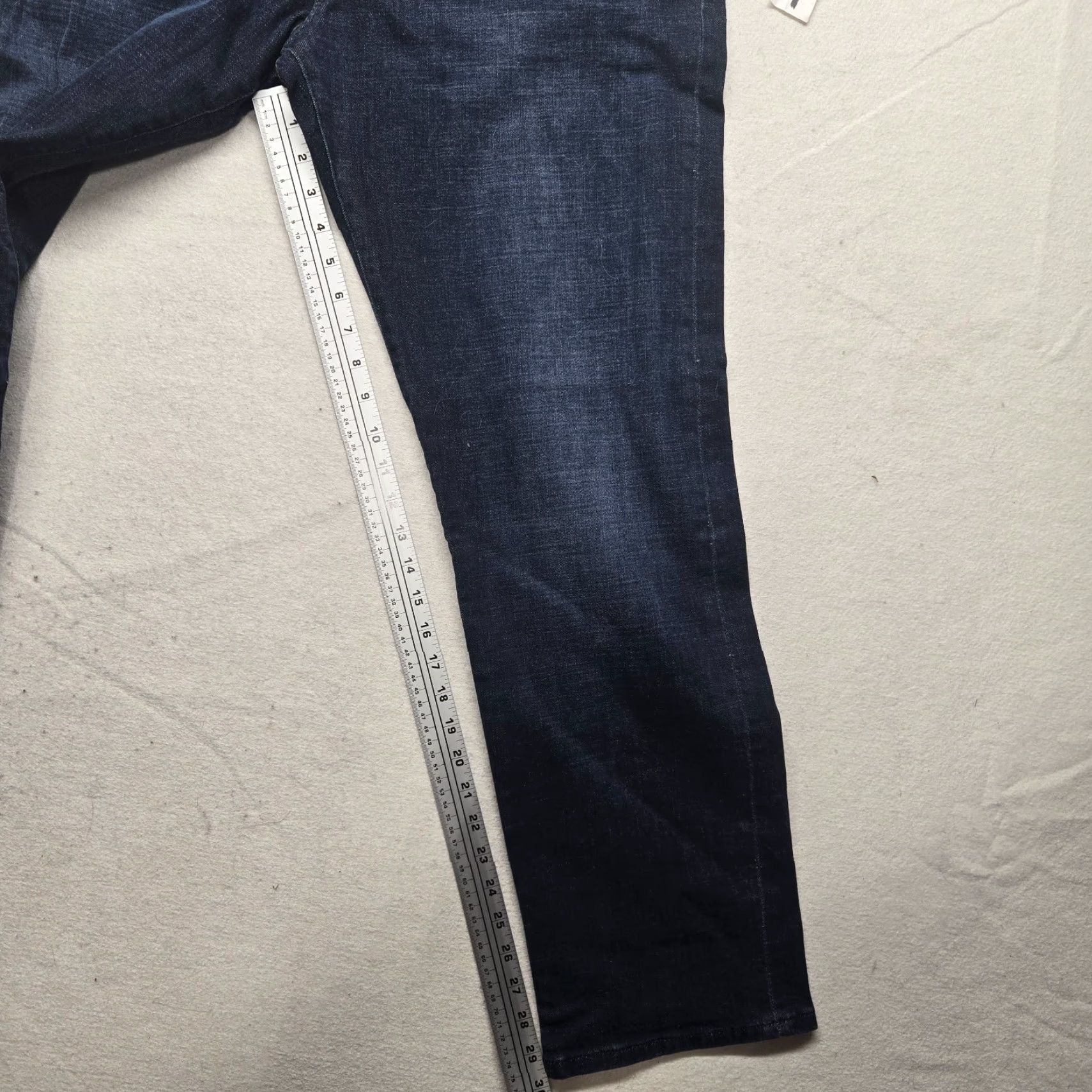 Chaps Chaps Jeans Dark Was Blue Jeans 38 x 32 Stretch Denim Retro 90s USA Pockets 5-Pocket Closure Button Zip Regular Mens Size US 38 / EU 54 - 7 Thumbnail