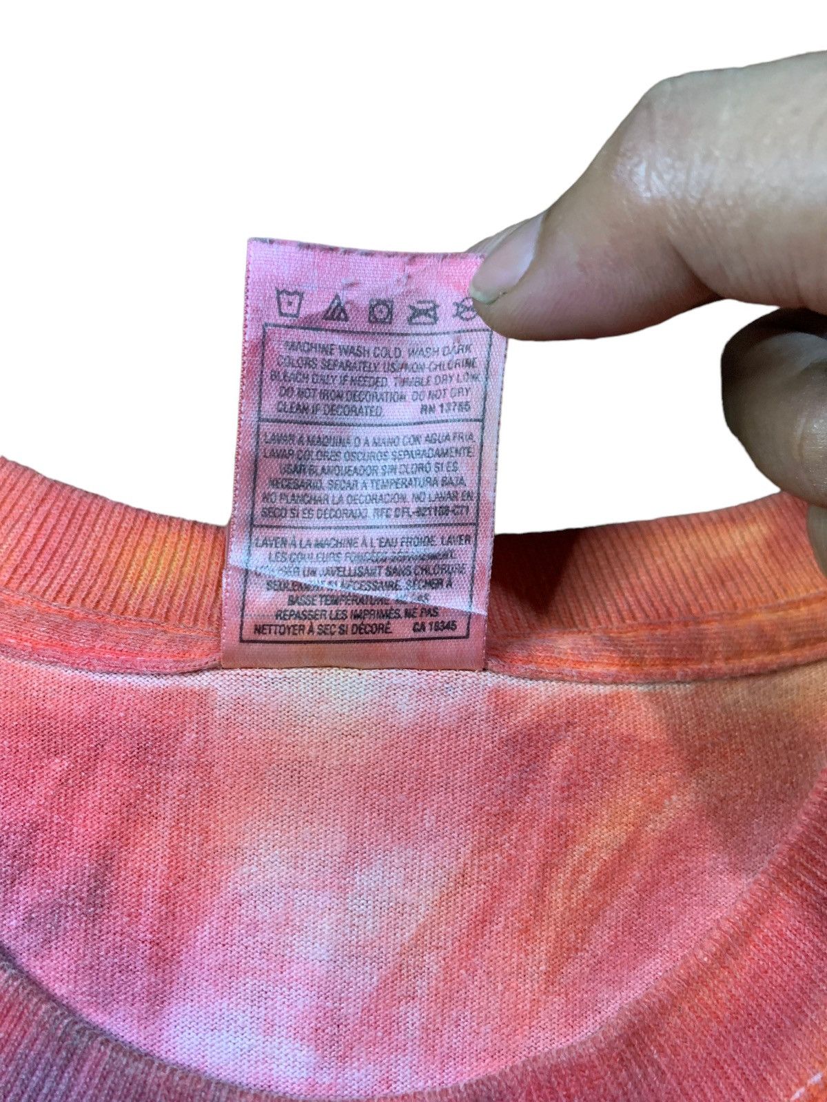 Fruit Of The Loom × Vintage Vintage FOTL tie dye tee Size US M / EU 48-50 / 2 - 7 Thumbnail