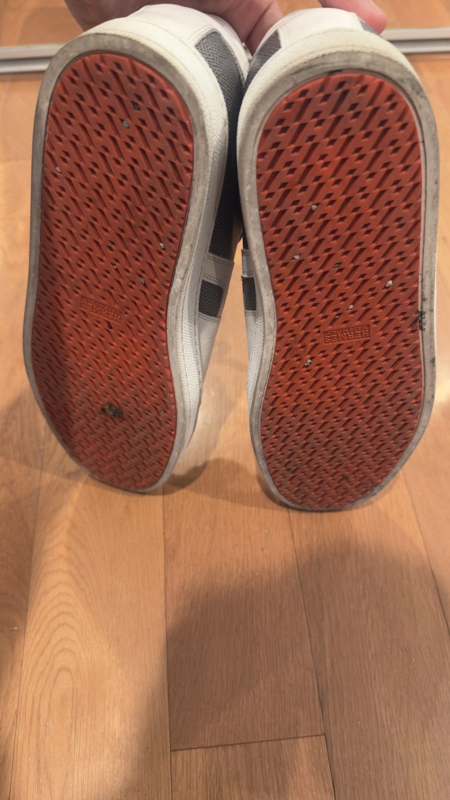 Hermes Hermes Boomerang Sneakers Size US 10 / EU 43 - 4 Thumbnail