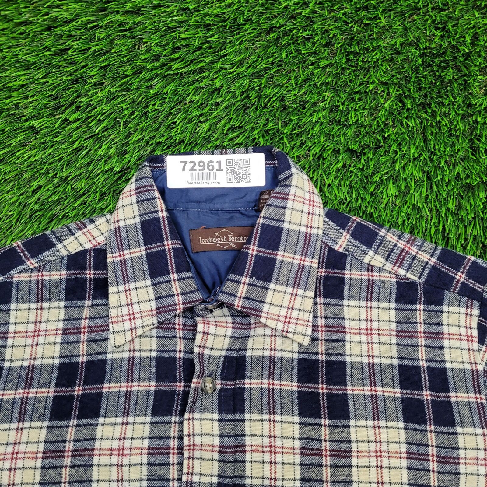 Northwest Territory VTG Northwest-Territory Tartan Plaid Flannel Shirt Small 80s Size US S / EU 44-46 / 1 - 2 Thumbnail