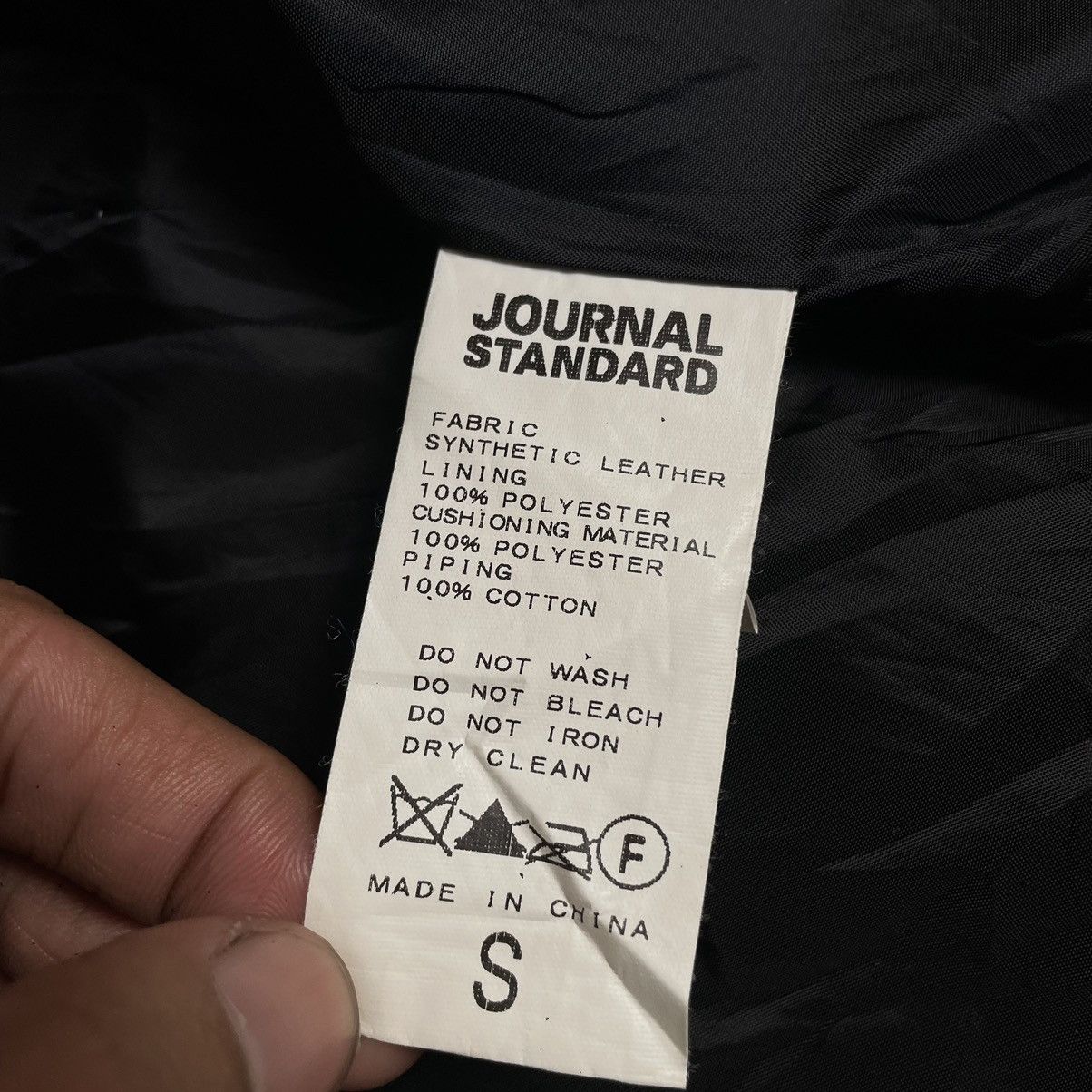 If Six Was Nine × Japanese Brand × Journal Standard 🇯🇵 JOURNAL STANDARD LEATHER PUFFER VEST Size US S / EU 44-46 / 1 - 8 Thumbnail